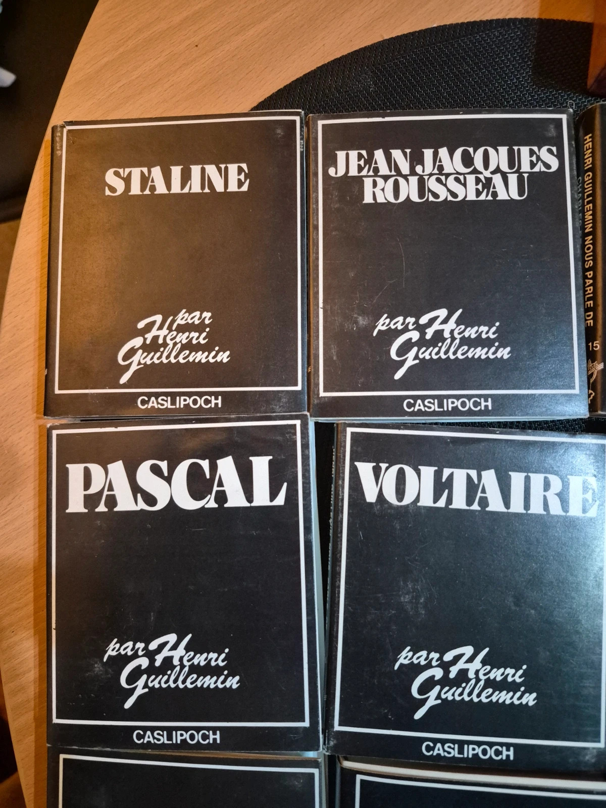 Lot 9 Cassettes Audio - Henri Guillemin - Collection Caslipoch (Histoire) 2