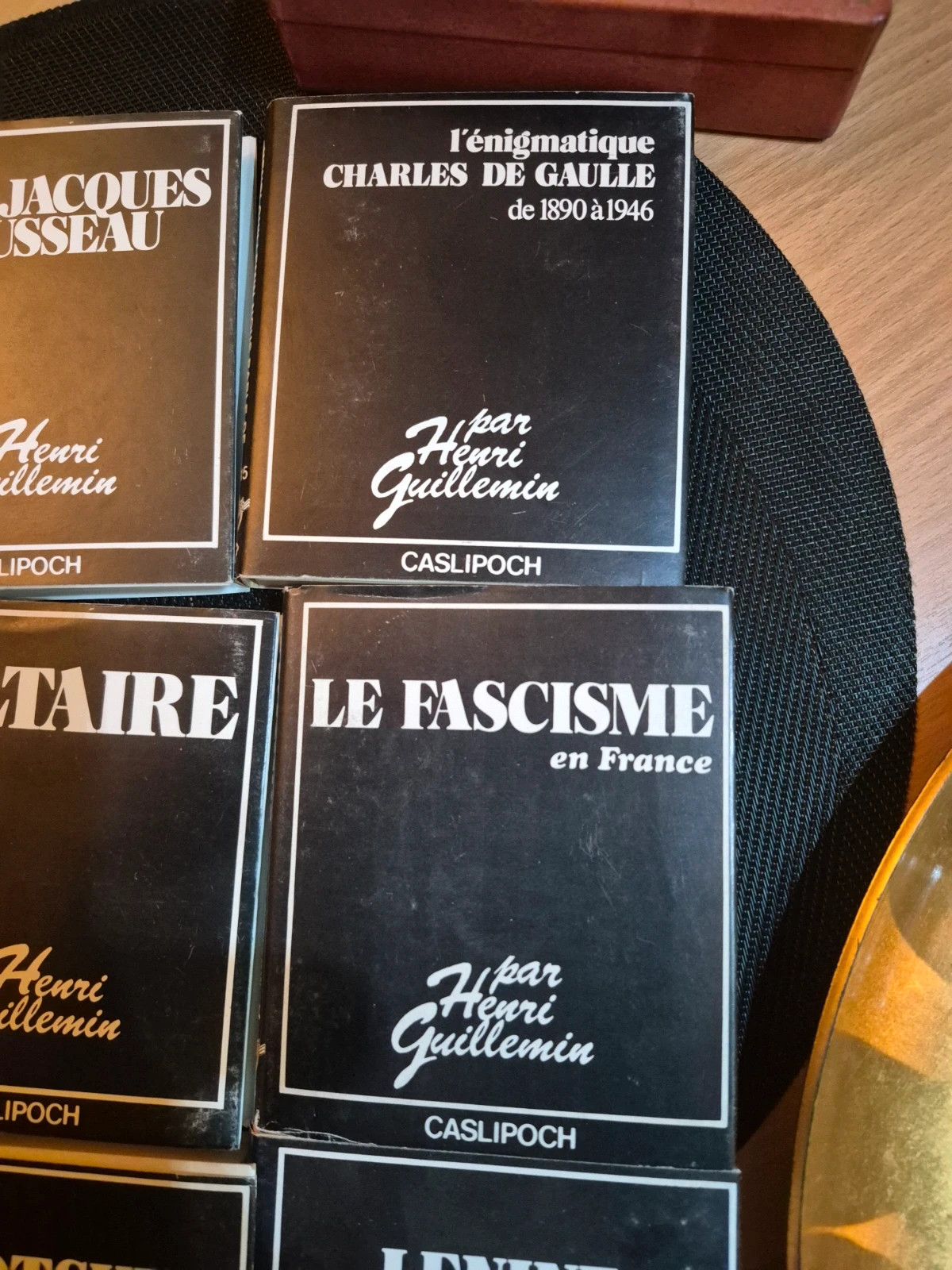 Lot 9 Cassettes Audio - Henri Guillemin - Collection Caslipoch (Histoire) 3