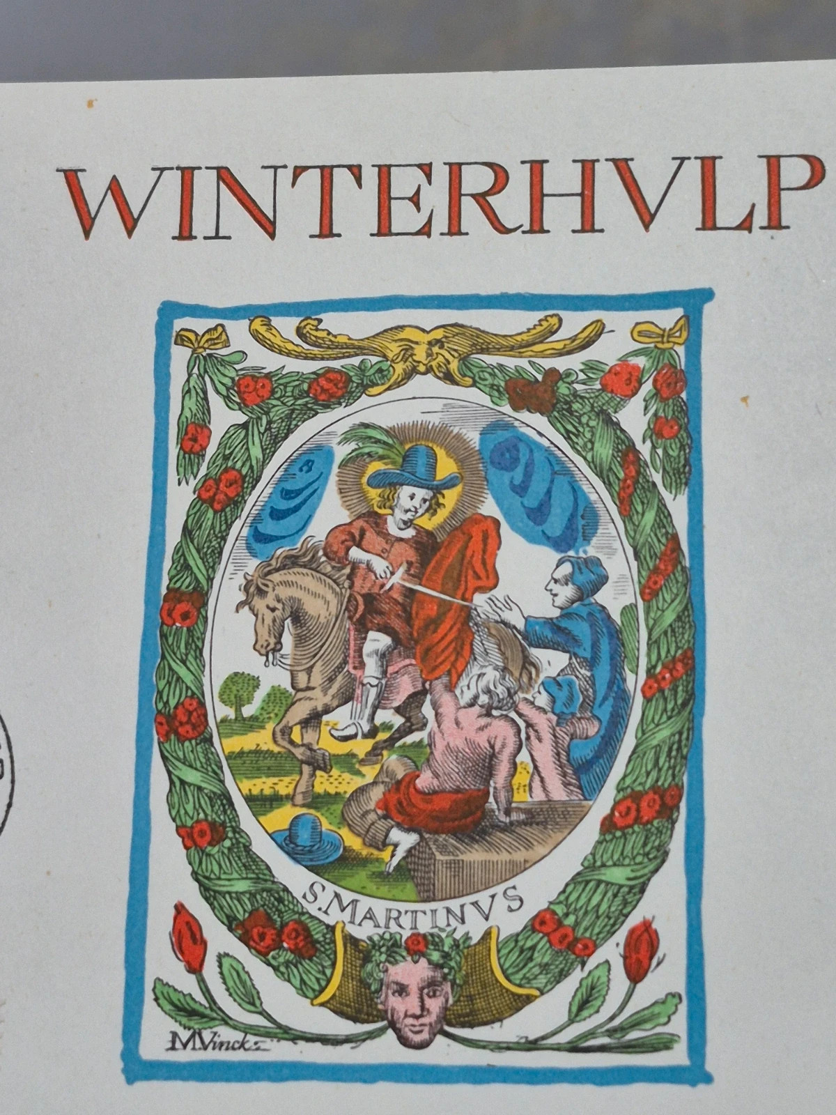 Feuillet d'Art Philatélique - Secours d'Hiver Belgique 1942 - Numéroté 3