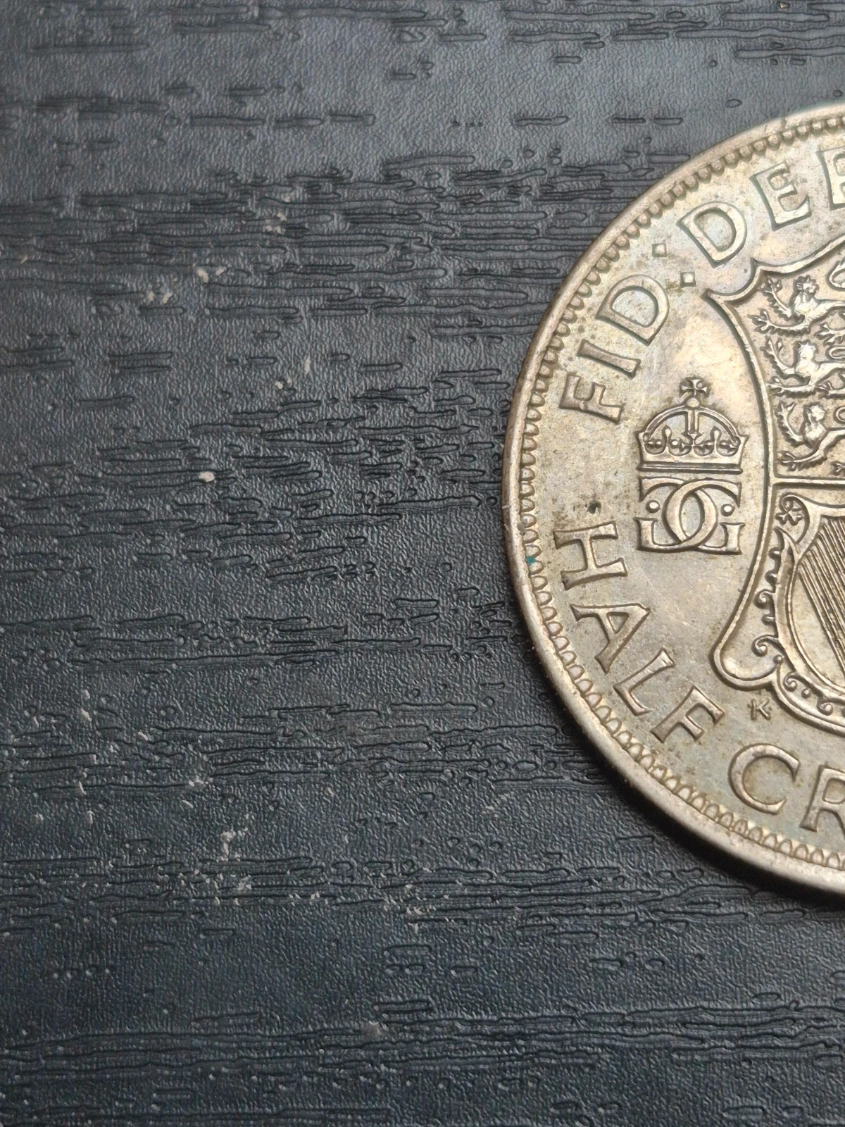 Pièce Argent 1/2 Couronne (Half Crown) 1944 - George VI - TTB 3