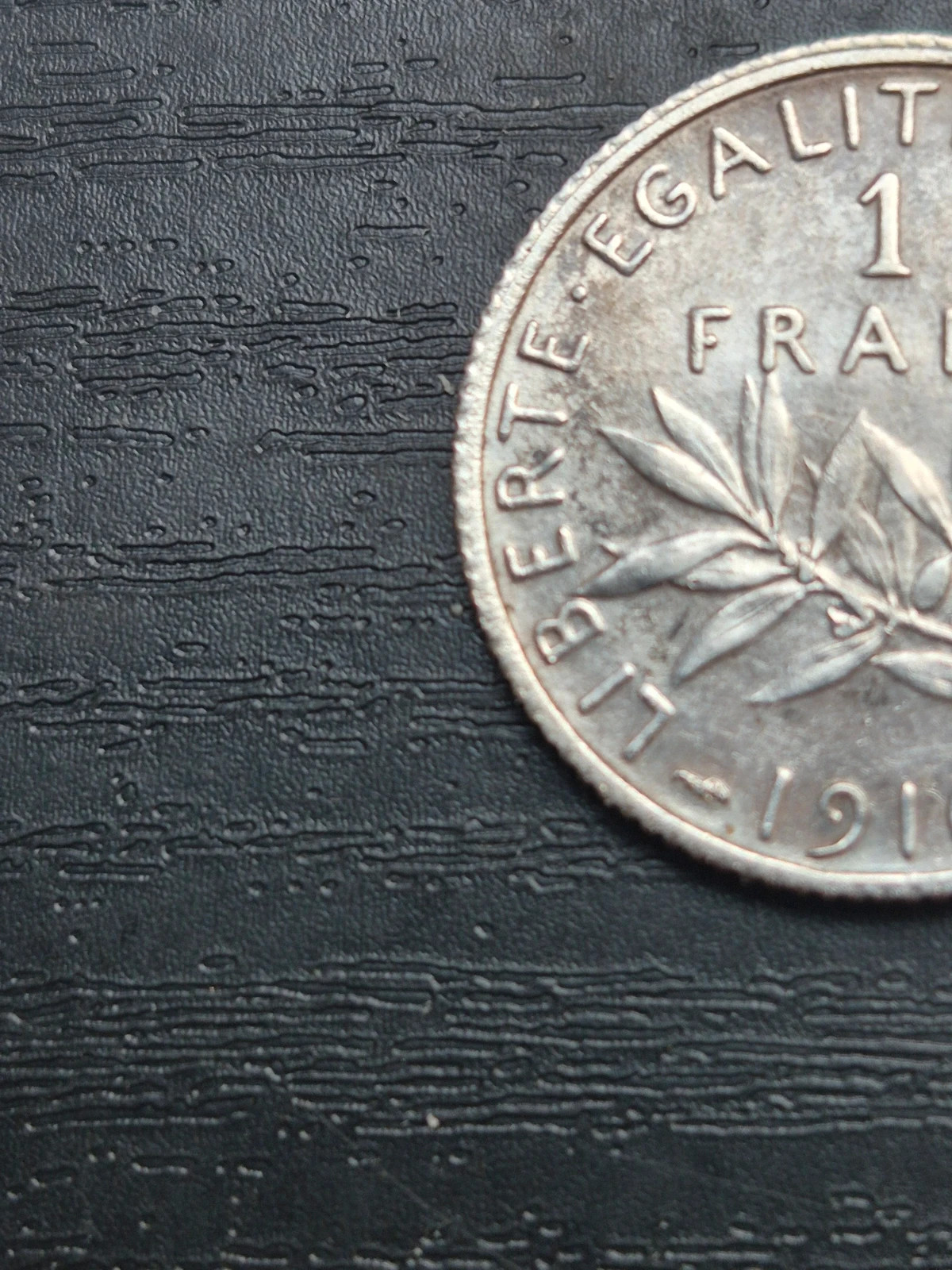 Pièce 1 Franc Argent Semeuse 1916 - État TTB 3