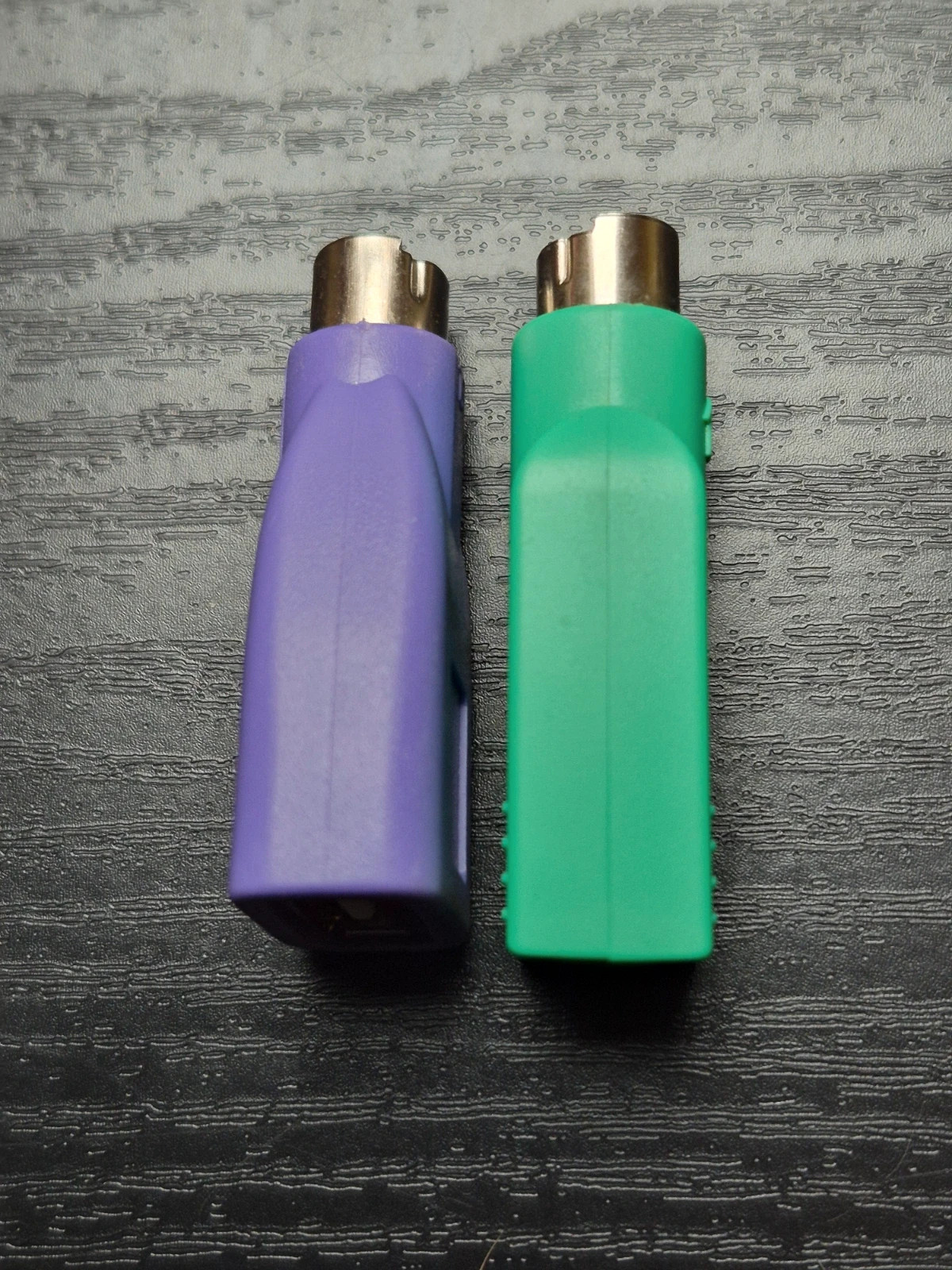 Adaptateurs Logitech PS/2 vers USB - Vert et Violet – Logitech 2