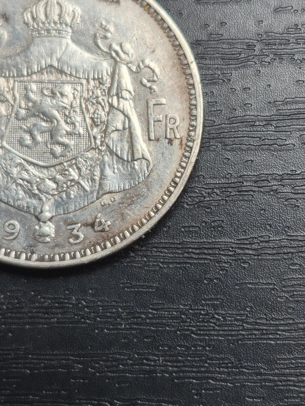 Pièce 20 Francs Belgique 1934 Argent - Albert Ier (Version Néerlandaise) 5