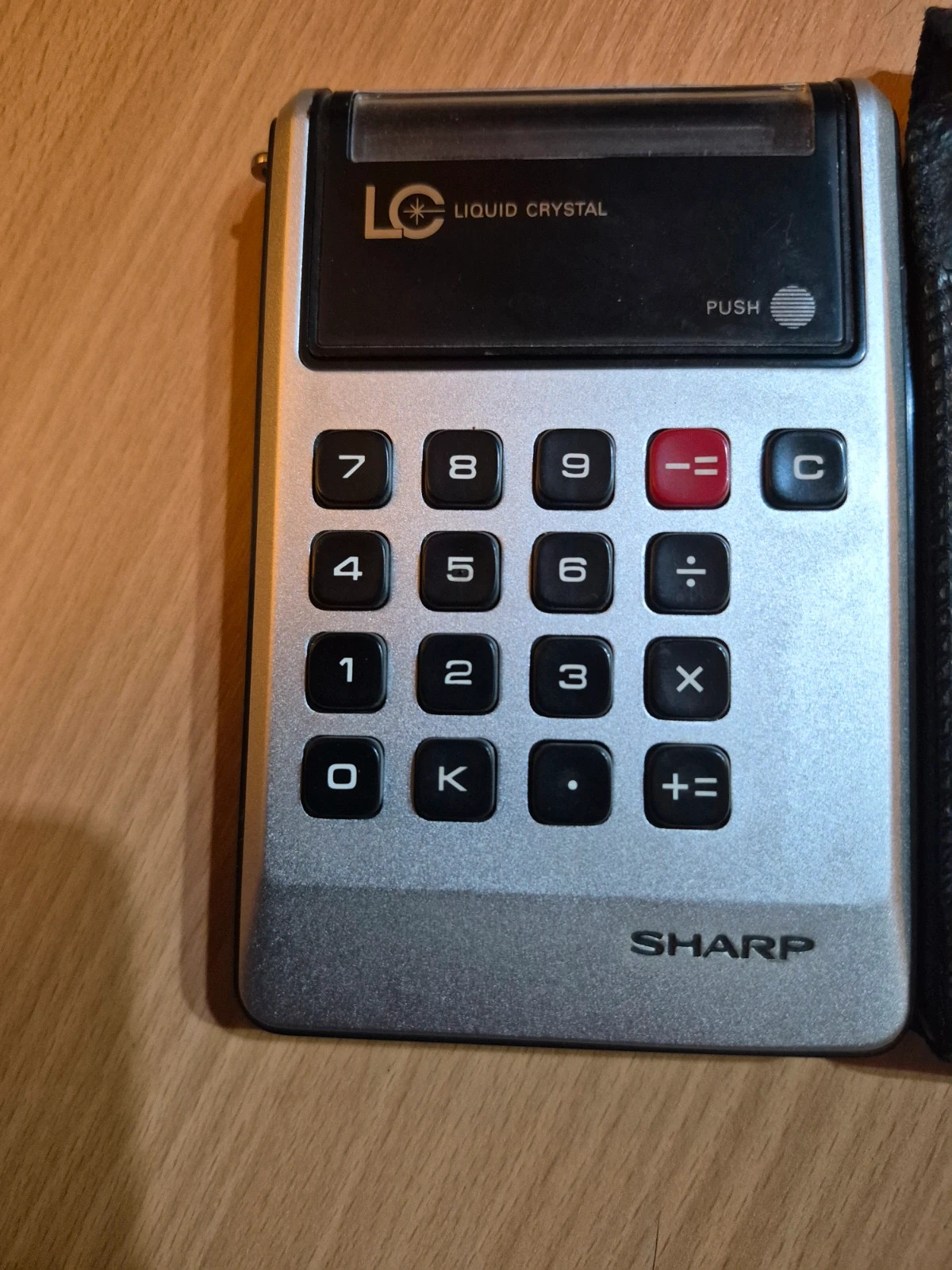 Calculatrice Sharp EL-805 Vintage (1973) + étui HS – SHARP 2