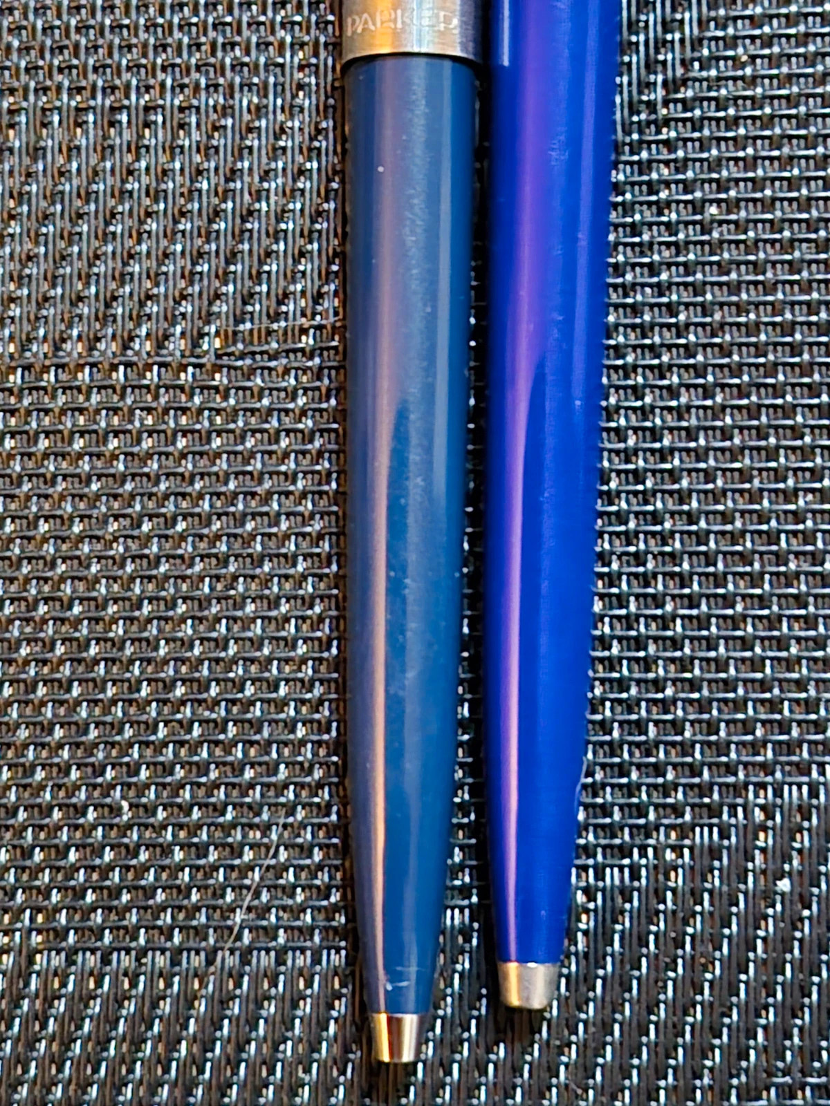 Lot de 2 stylos billes Parker Jotter - Bleu Marine & Bleu Royal – Parker 4