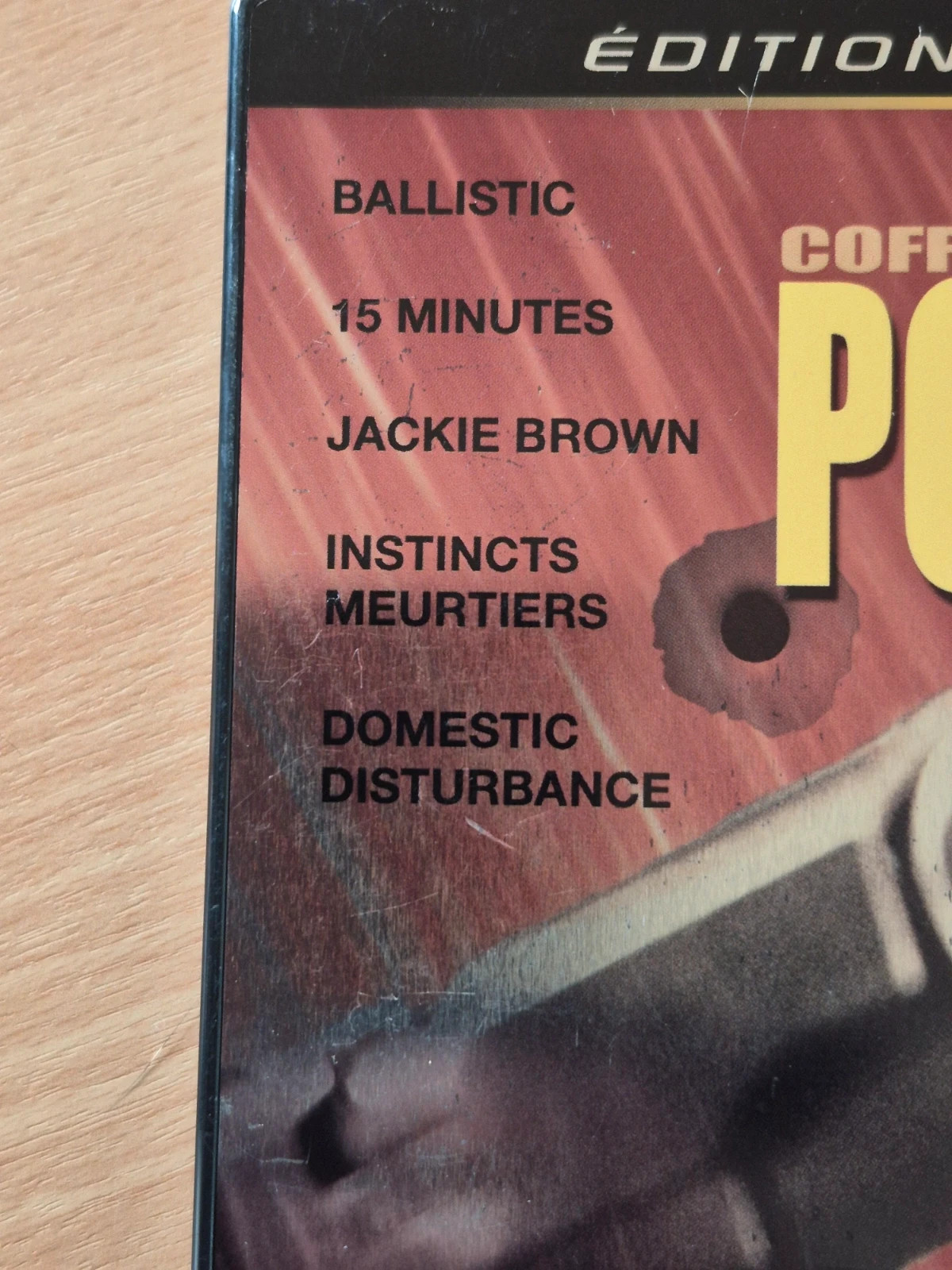 Coffret Métal DVD Policier - Édition Limitée Steelbook - 5 Films Cultes 2