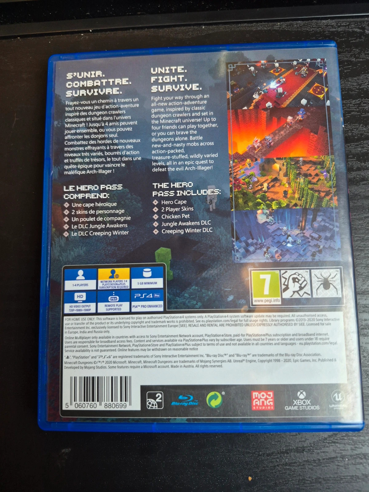 Minecraft Dungeons : Hero Edition - PS4 2