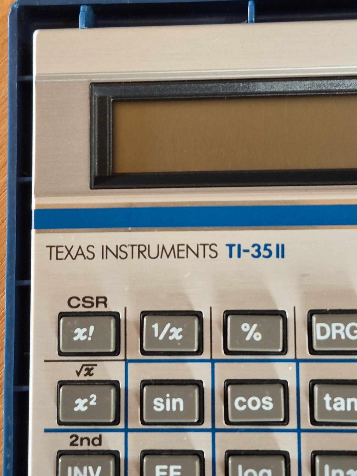 Calculatrice Vintage Texas Instruments TI-35 II + Boîtier années 80 – Texas Instruments 2