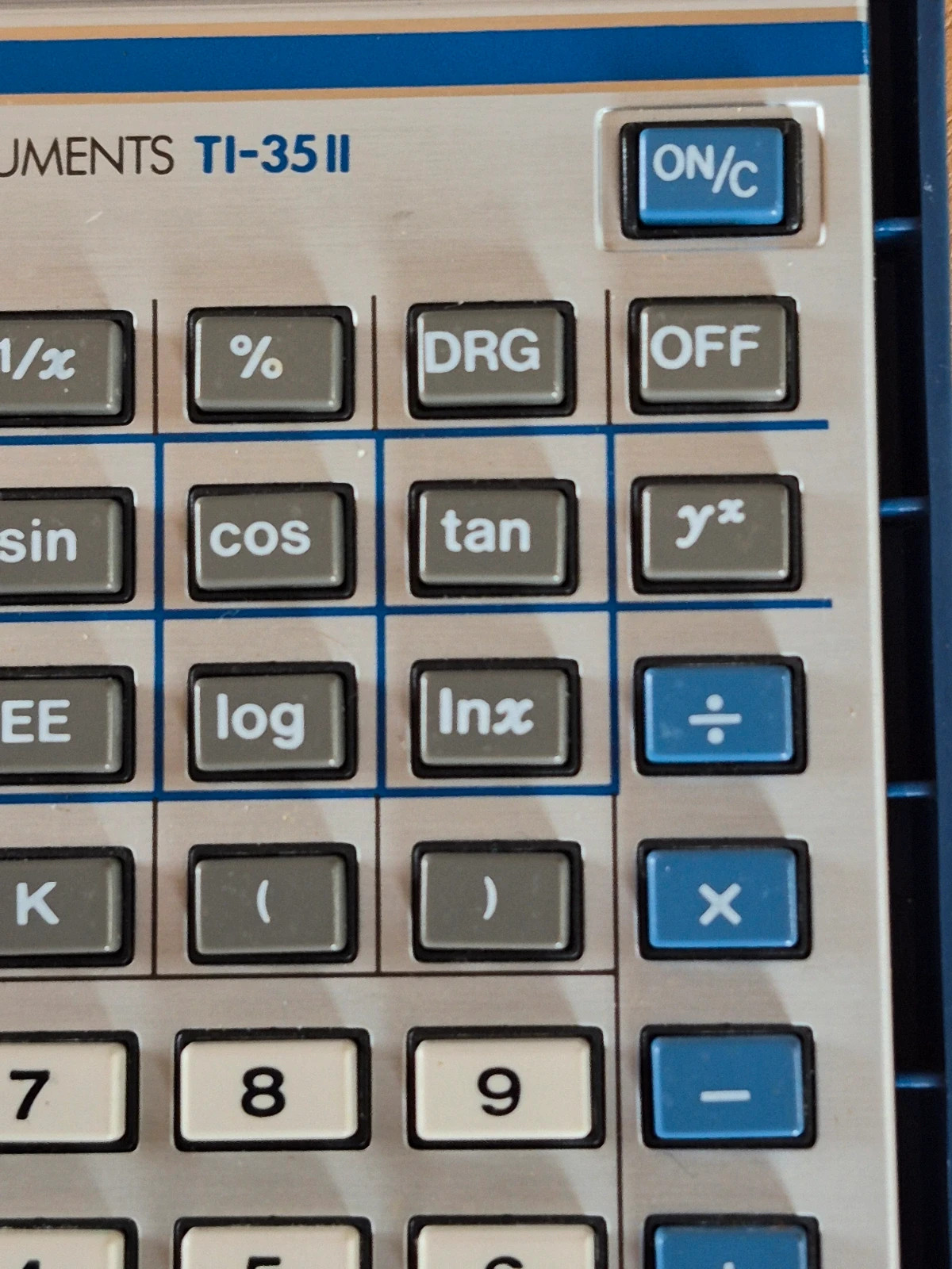 Calculatrice Vintage Texas Instruments TI-35 II + Boîtier années 80 – Texas Instruments 4