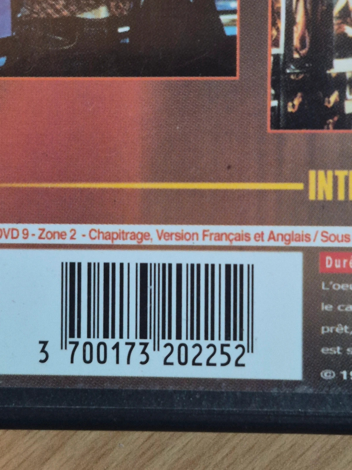 DVD Lettres à un tueur - Patrick Swayze - Thriller Langue 3
