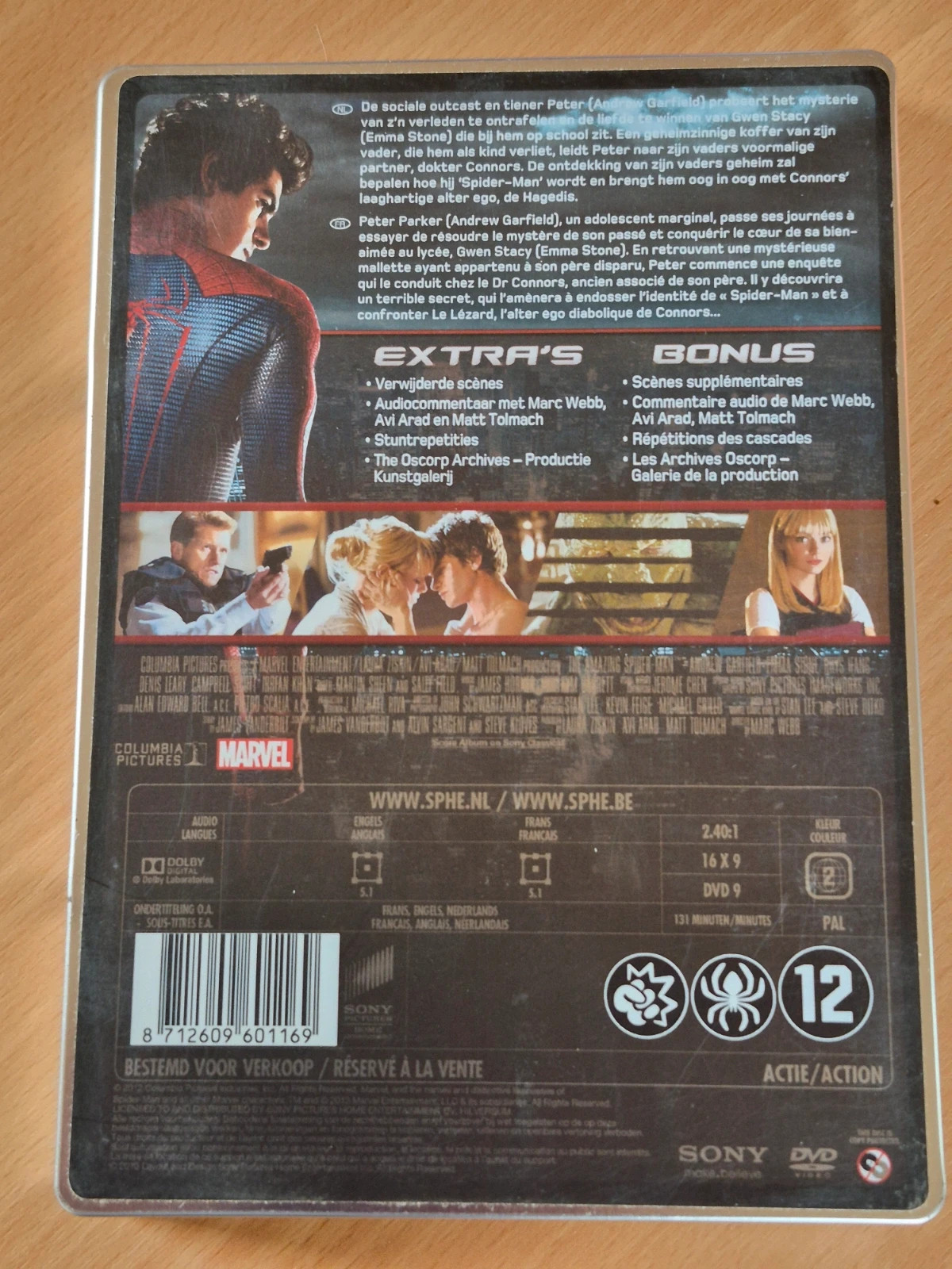 Steelbook The Amazing Spider-Man - Édition Limitée DVD 2
