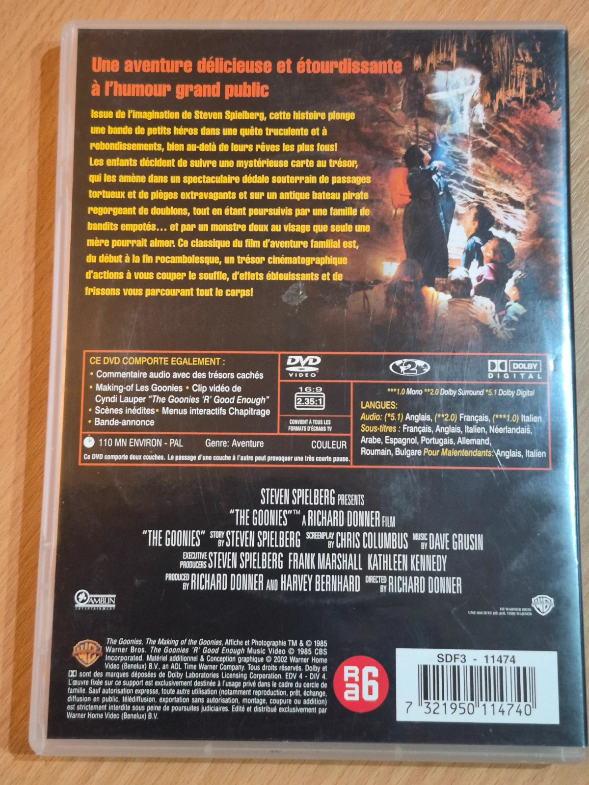 DVD Les Goonies - Édition Culte Warner Kids 2
