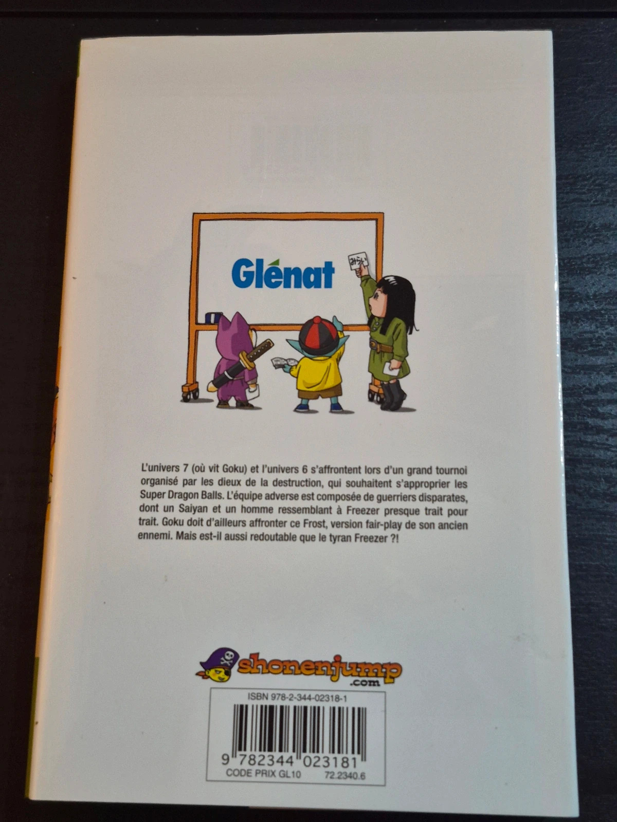 Manga Dragon Ball Super Tome 2 - Glénat - Très bon état 2