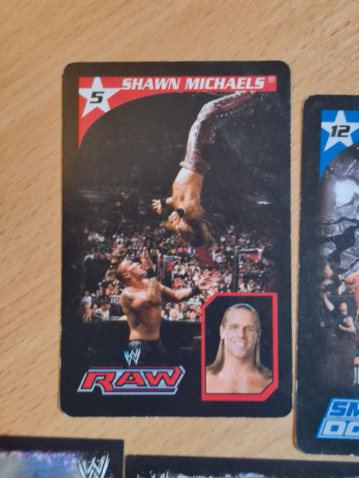 Lot Cartes & Autocollants Catch WWE Vintage (2004-2009) - Shawn Michaels, Great Khali – Topps 2