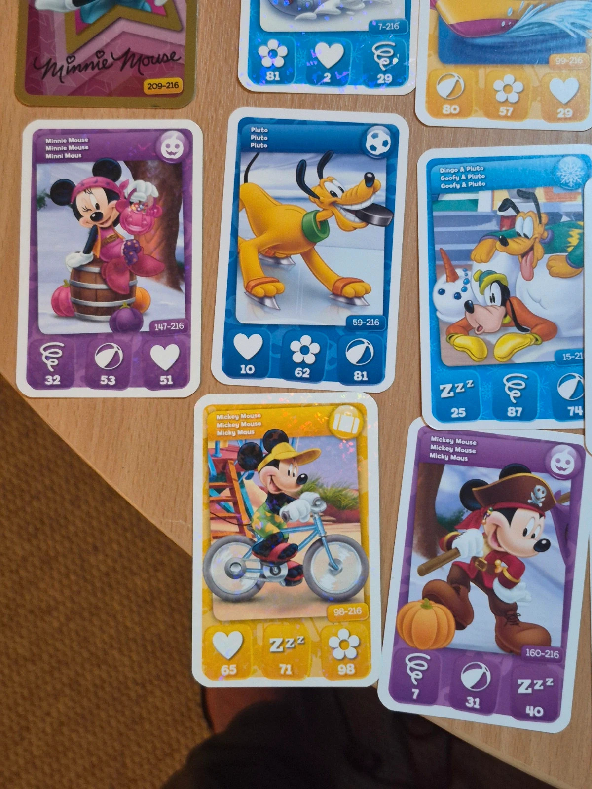 Lot 27 cartes Disney Mickey Mouse & Friends - Match / Cora 2012 – Disney 3