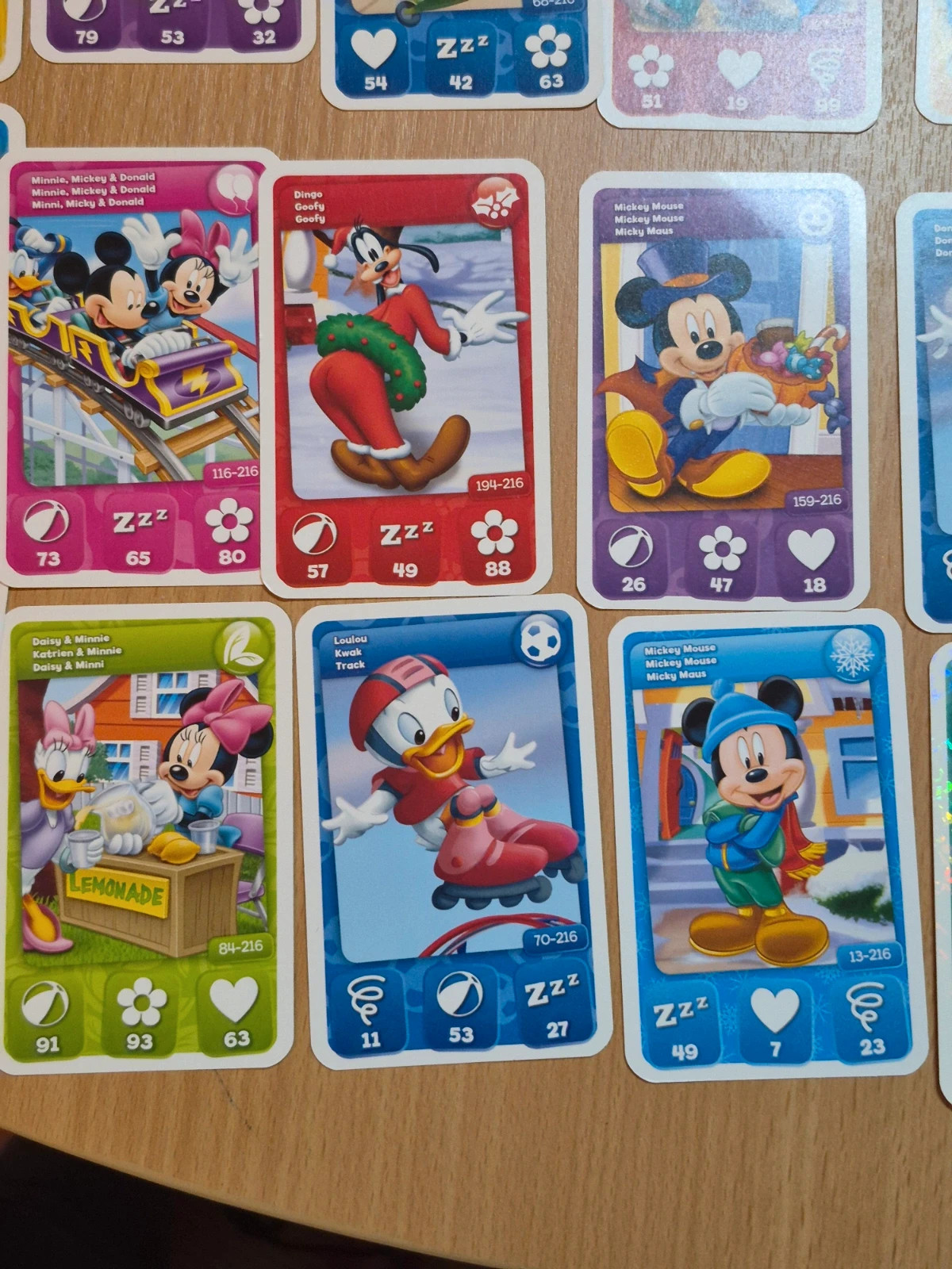 Lot 27 cartes Disney Mickey Mouse & Friends - Match / Cora 2012 – Disney 4
