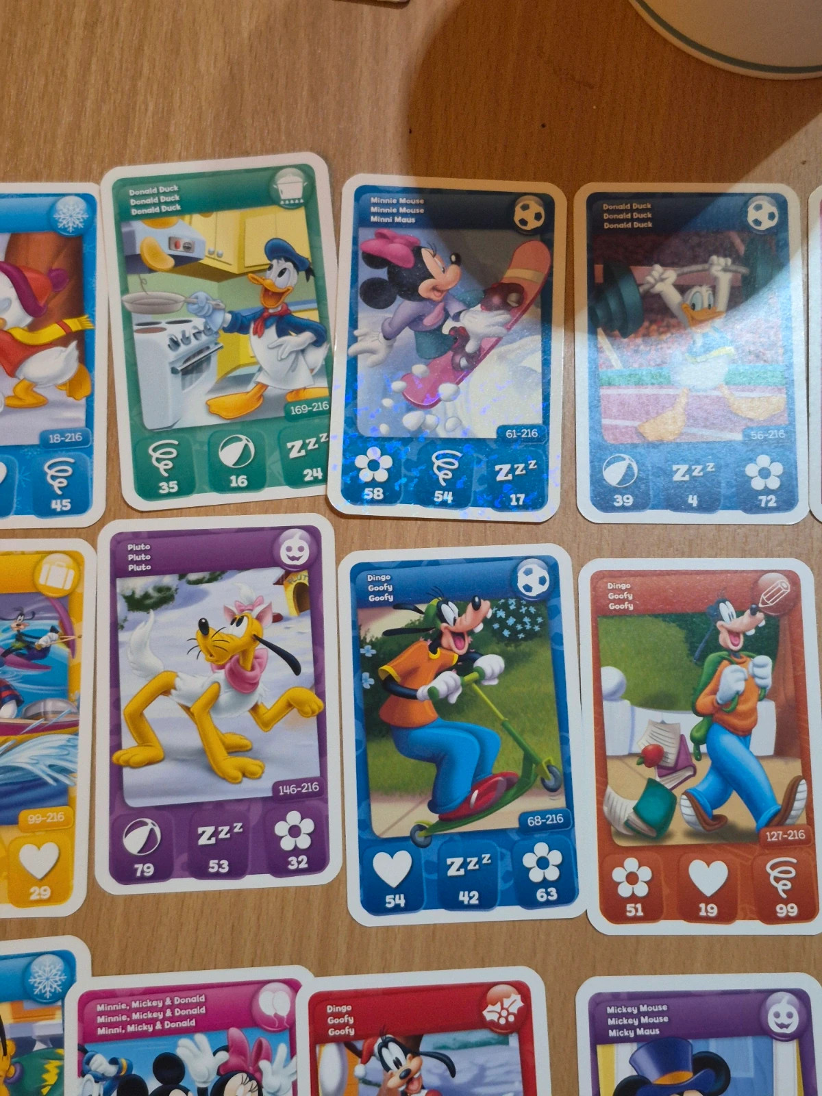 Lot 27 cartes Disney Mickey Mouse & Friends - Match / Cora 2012 – Disney 5