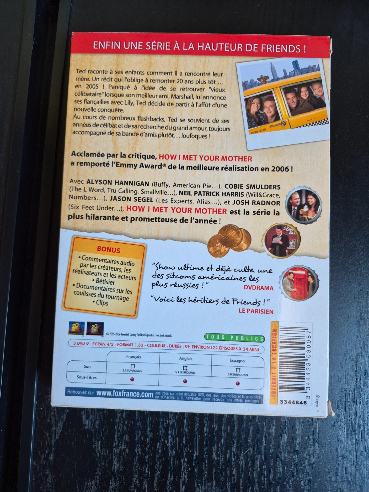 DVD How I Met Your Mother - Saison 1 Complète 2