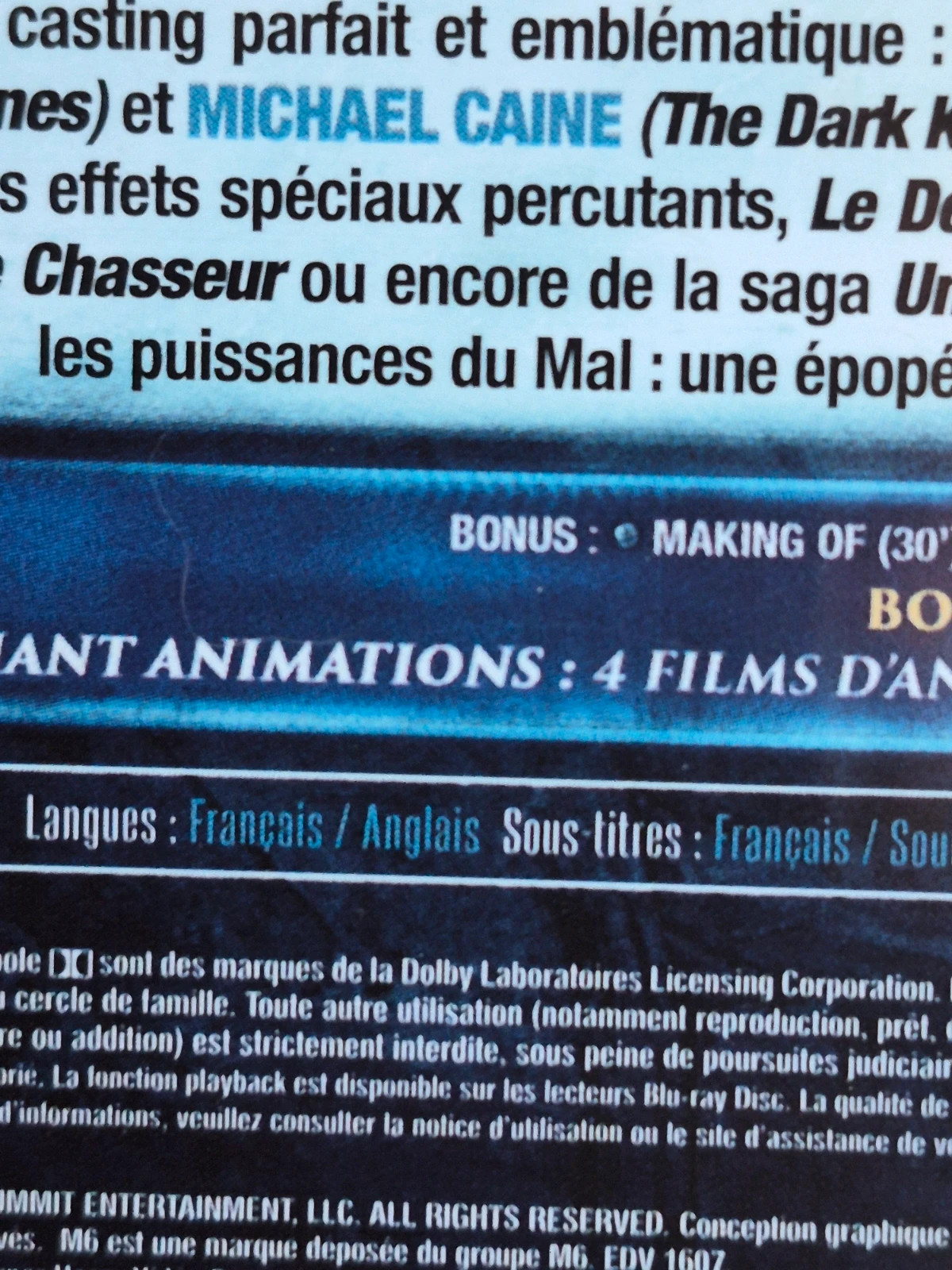 Blu-ray - Le Dernier Chasseur de Sorcières (Vin Diesel) 3