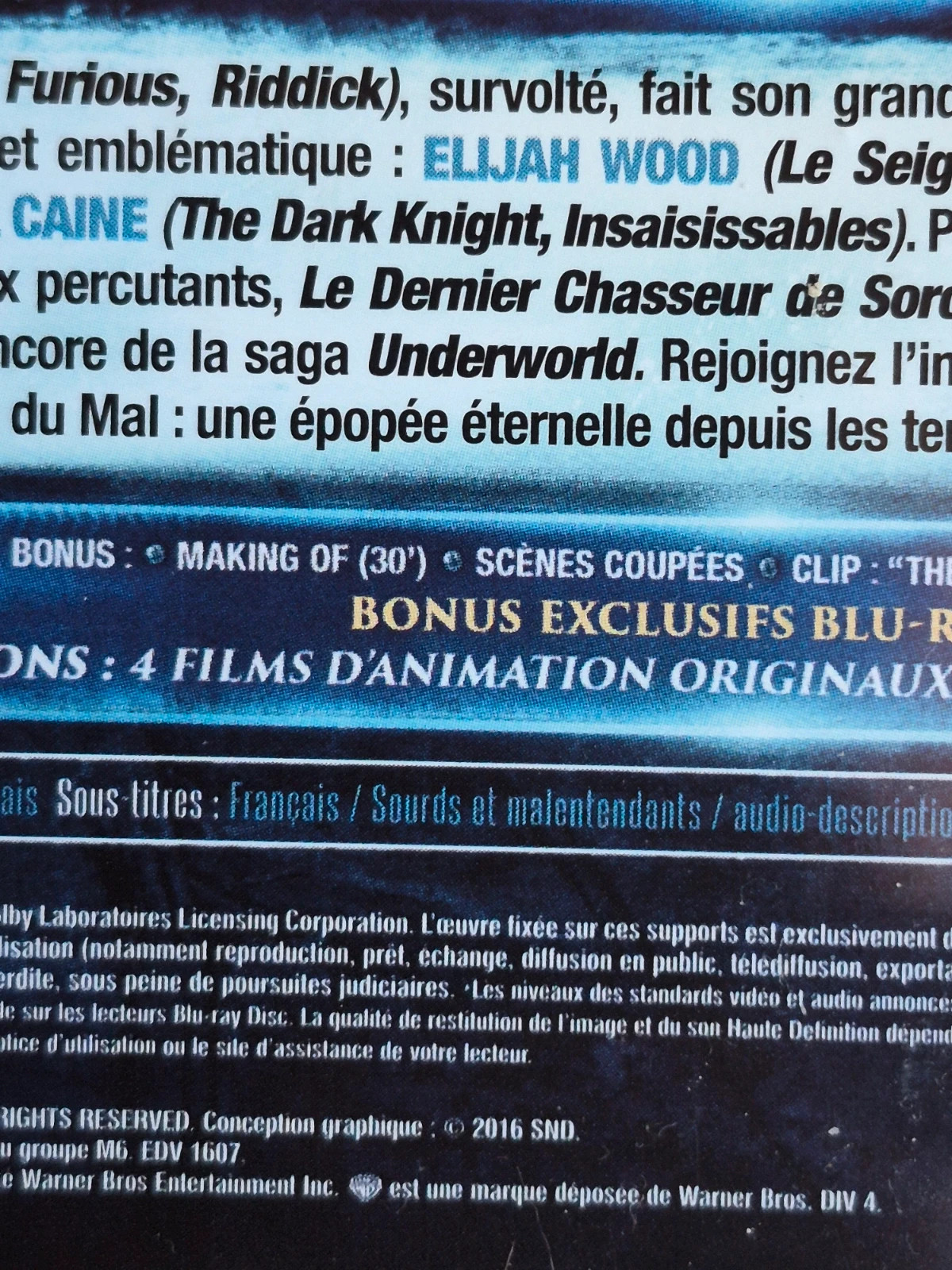 Blu-ray - Le Dernier Chasseur de Sorcières (Vin Diesel) 4