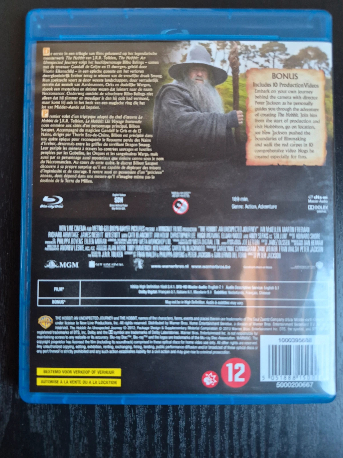 Blu-ray Le Hobbit : Un voyage inattendu 2