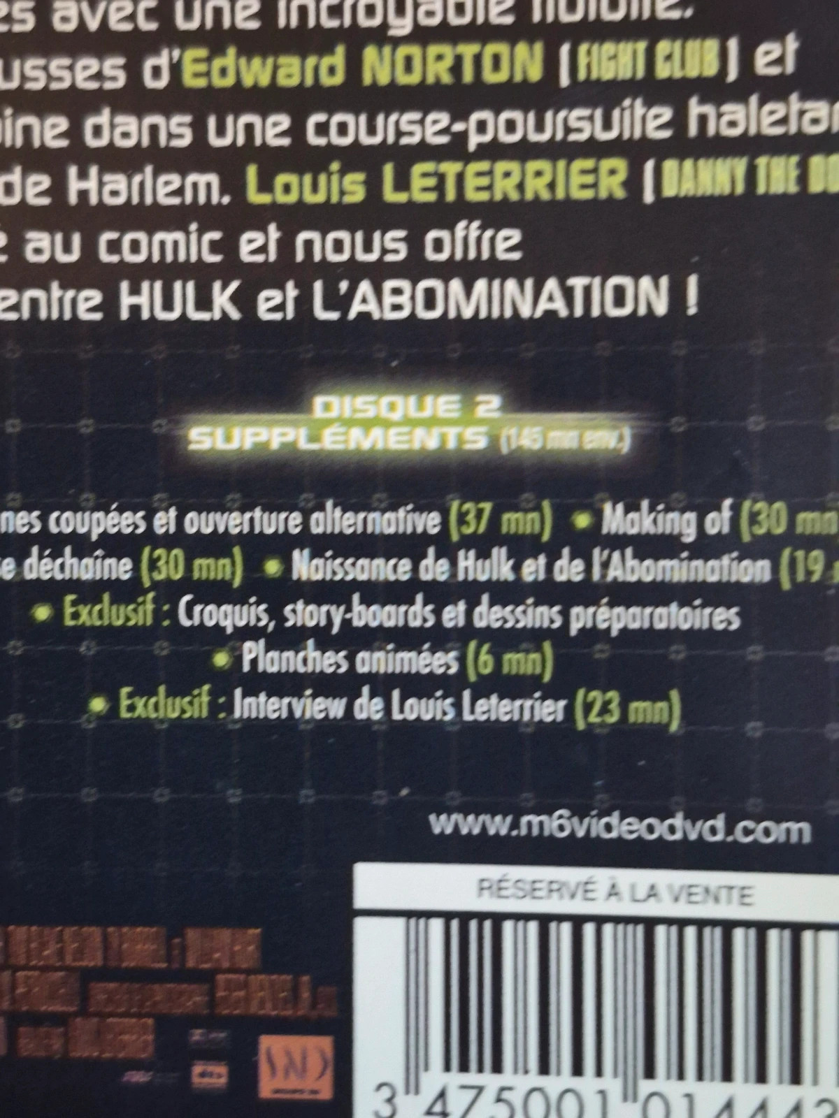 DVD L’Incroyable Hulk - Édition Collector 2 DVD (Fourreau Cartonné) 5