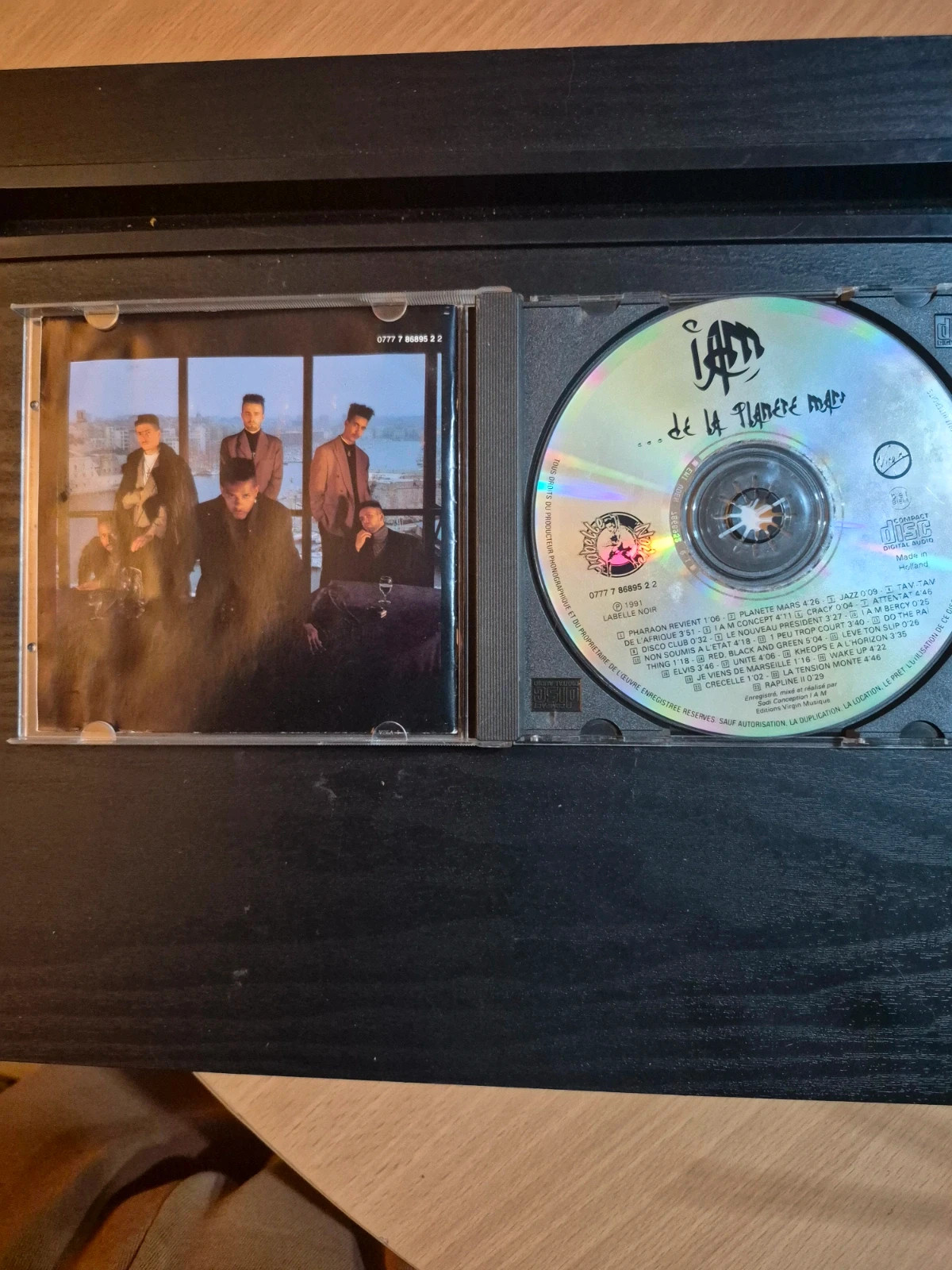 IAM - Album De la planète Mars (premier Album CD 1991) 3