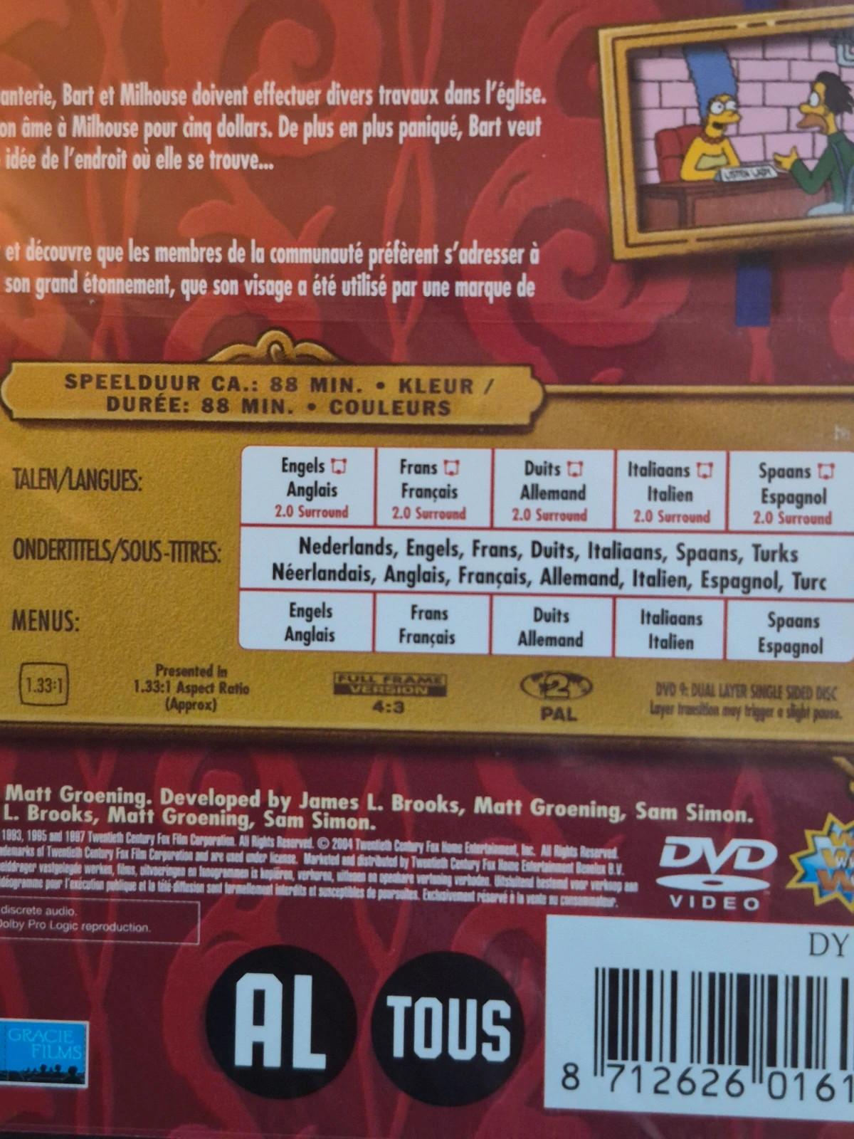 DVD Les Simpson Classics - Anges ou Démons 3