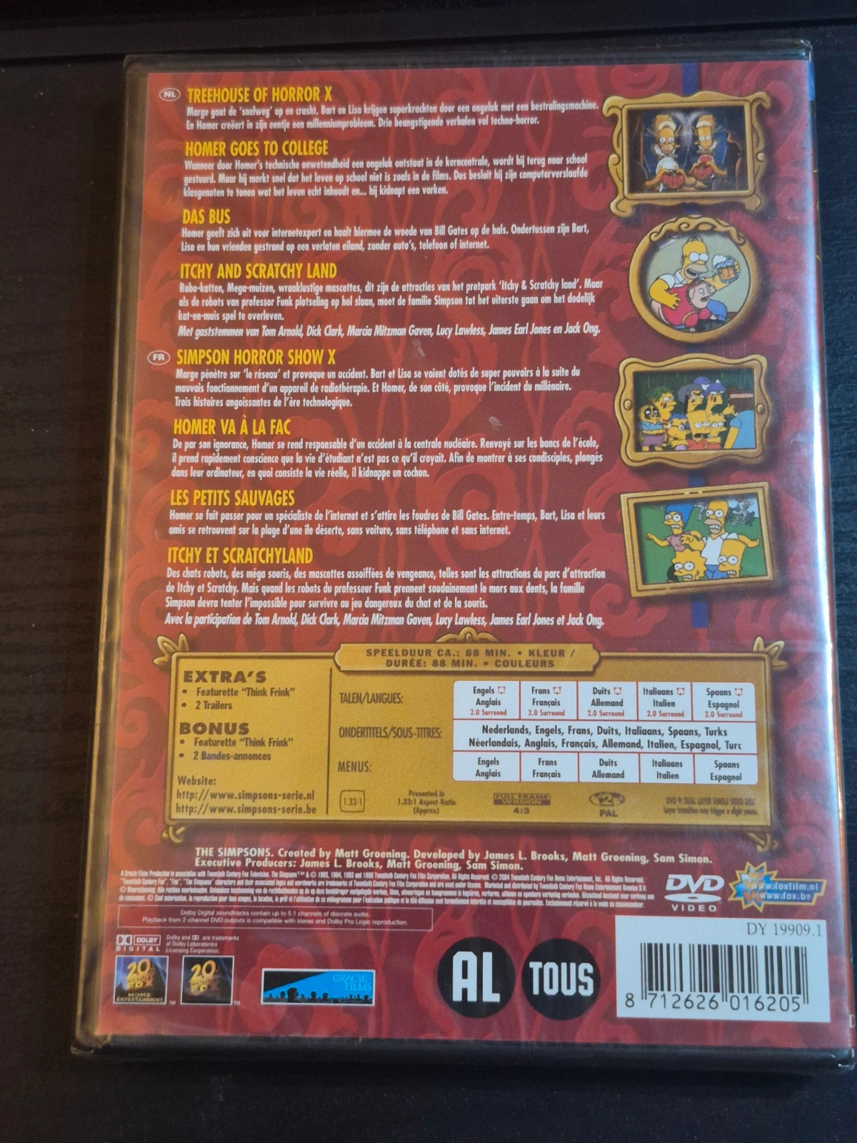 DVD Les Simpson Classics - Simpson.com (Neuf sous blister) 2
