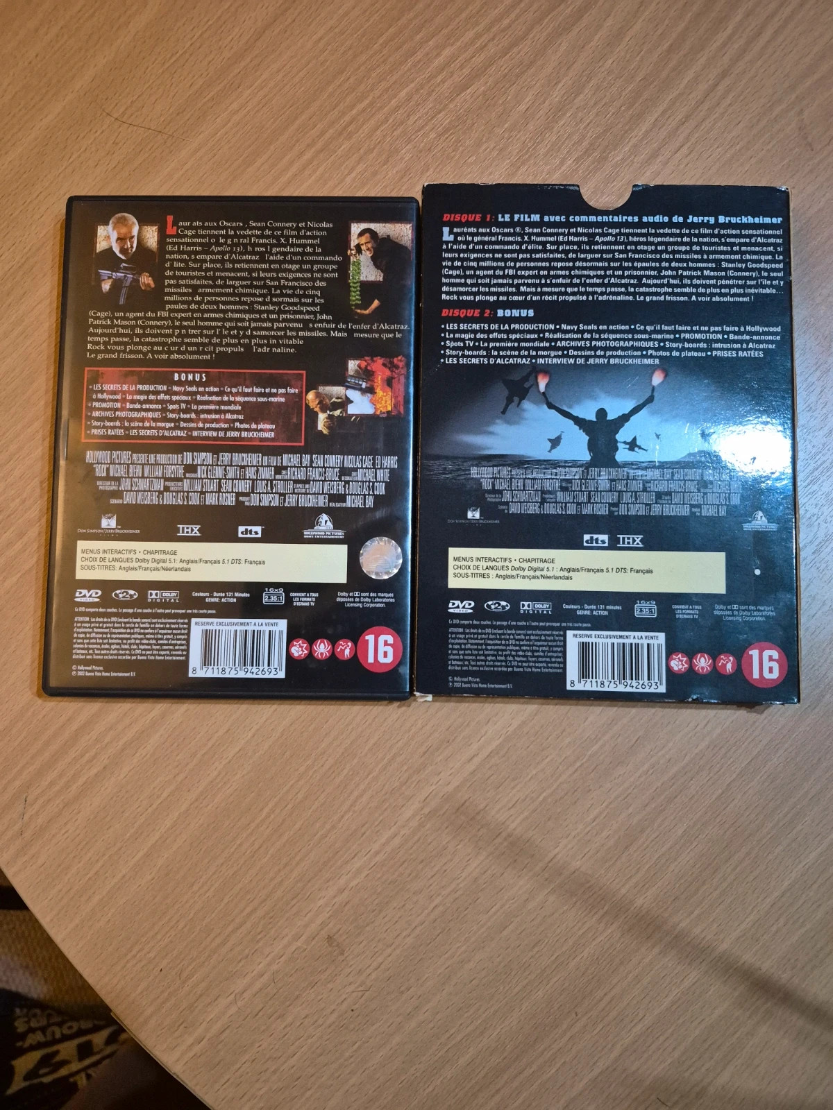 DVD Rock - Édition Deluxe 2 DVD - Sean Connery / Nicolas Cage 5