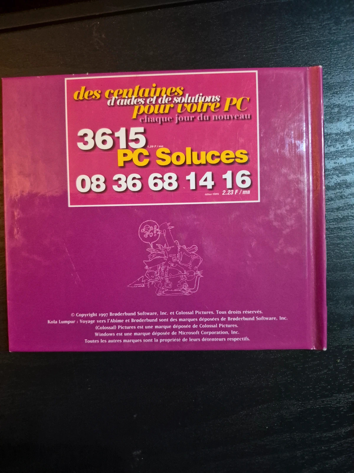 Jeu Pc Retro - Koala Lumpur : Voyage vers l'Abîme complet (Pc Soluces) 3