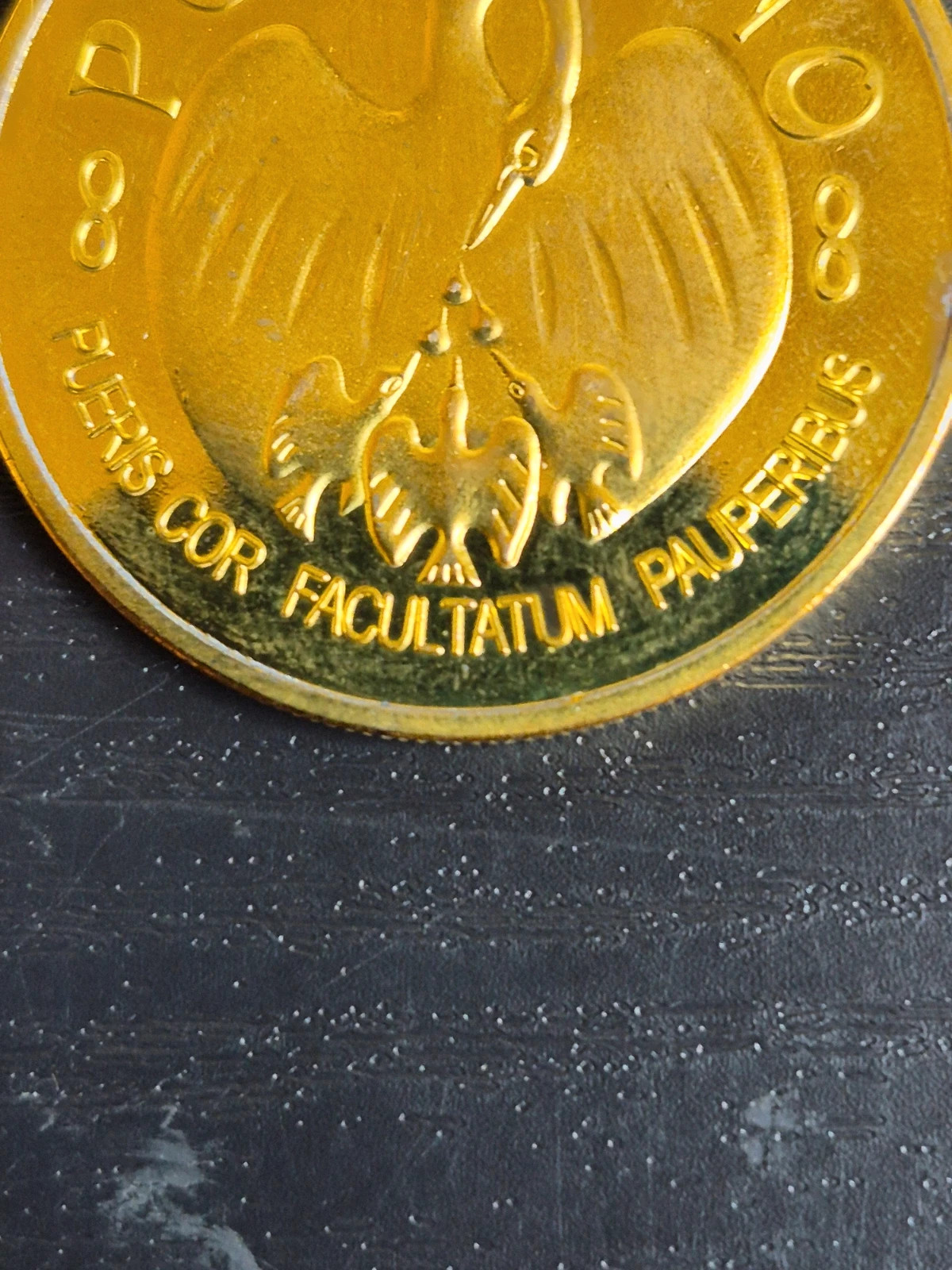 Médaille Rare Fondation Pelicano 2015 - Lutte contre la pauvreté infantile. 2