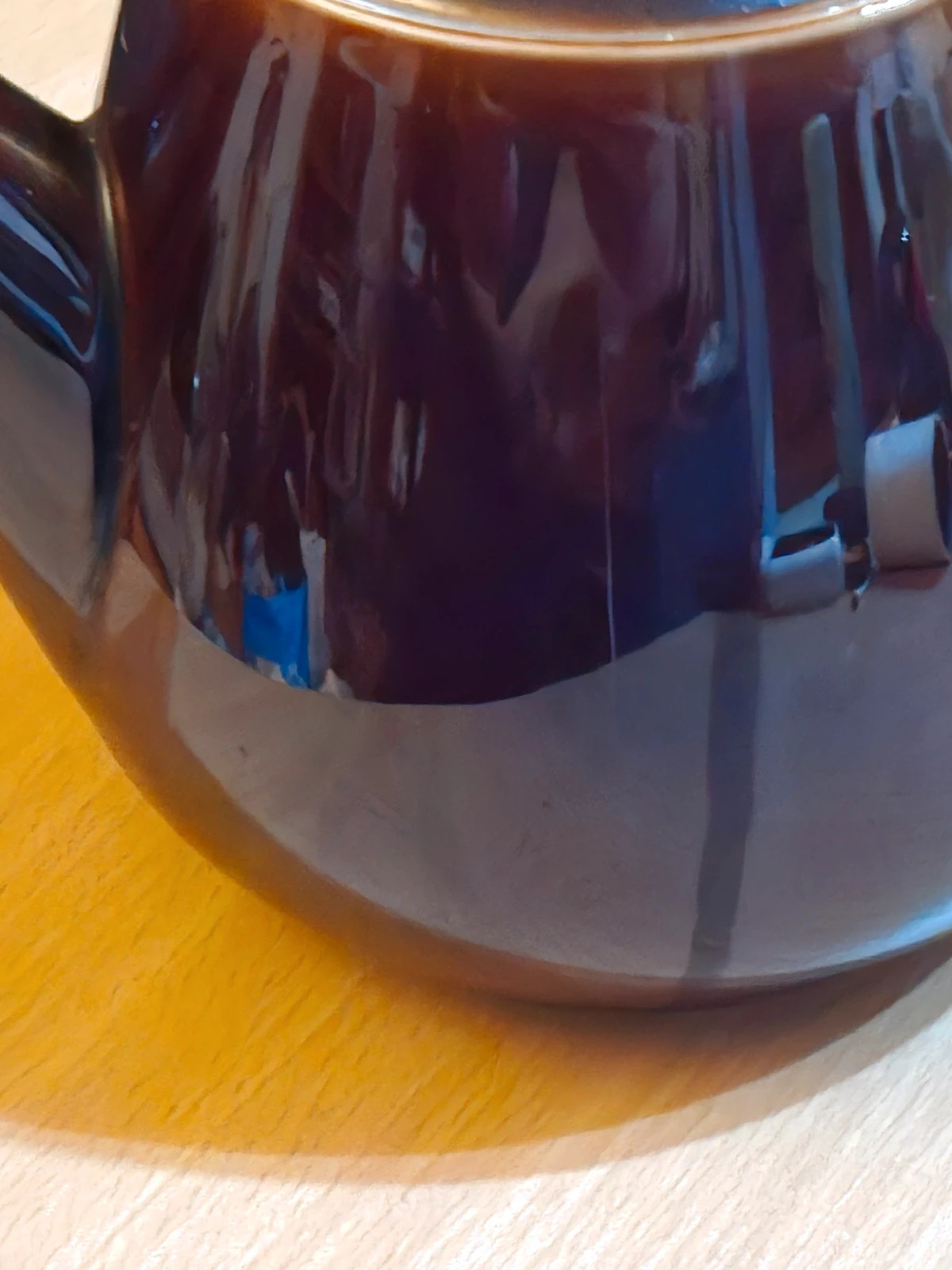 Théière Vintage Villeroy & Boch Luxembourg - Céramique Marron Glacé années 60/70 – Villeroy & Boch 2