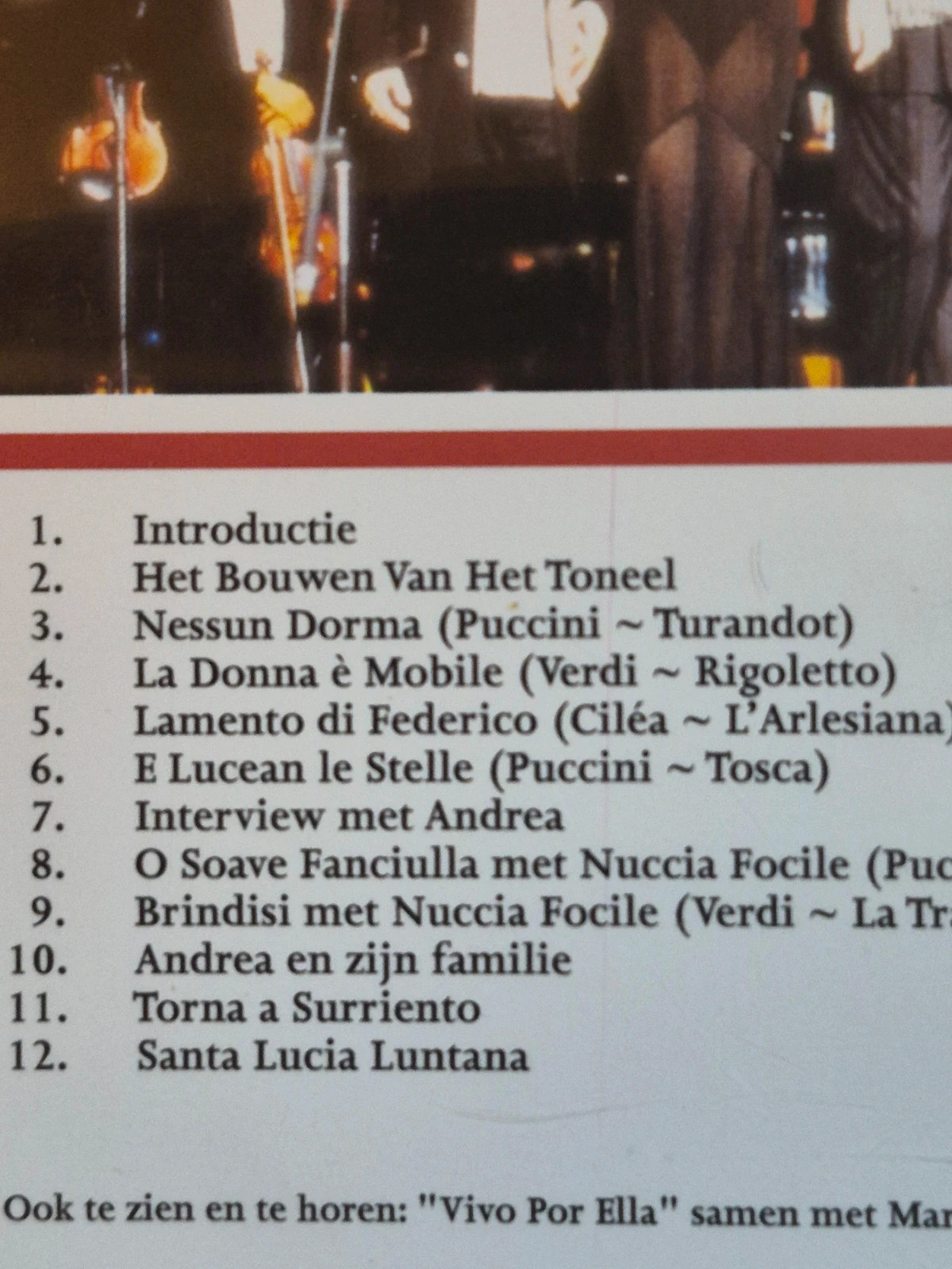 DVD Andrea Bocelli - A Night in Tuscany 4