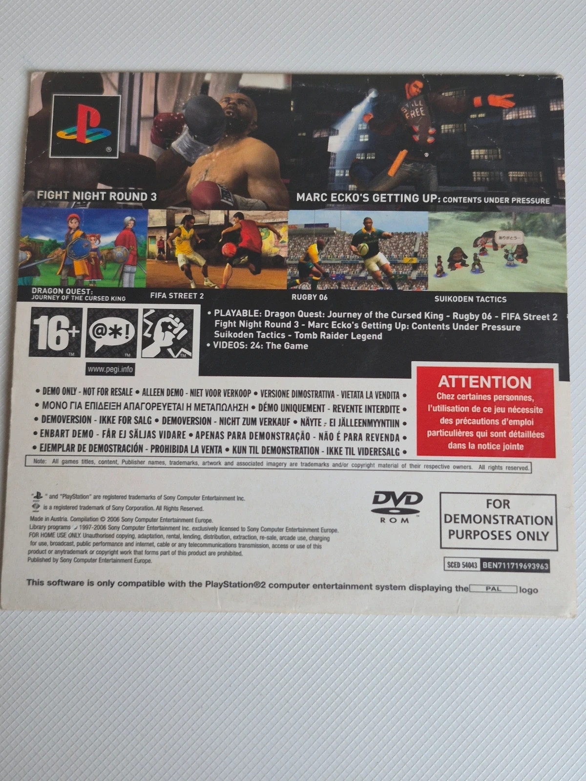 Démo PS2 OPM2 #55 3