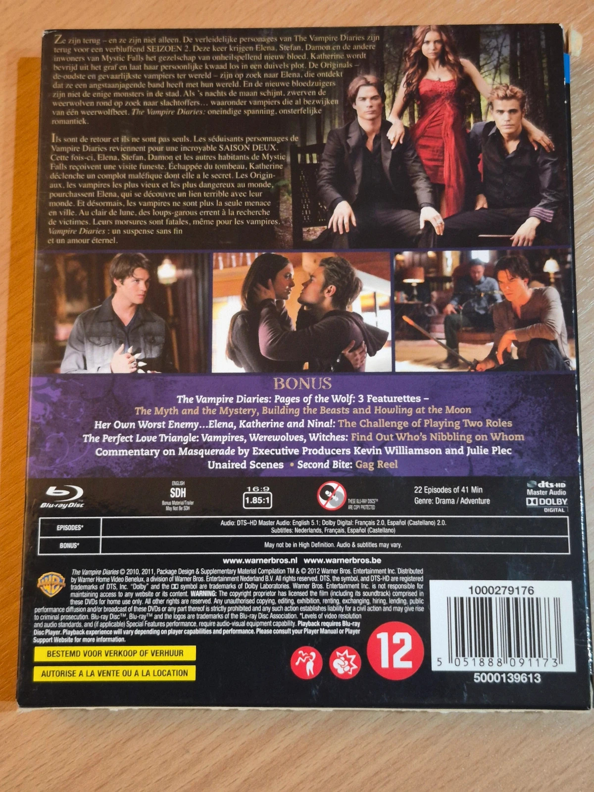 Coffret Blu-ray The Vampire Diaries - Saison 2 (Intégrale) 2