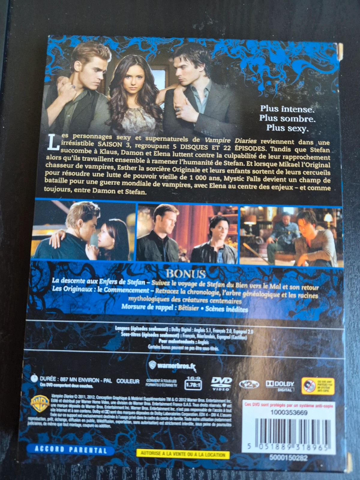 DVD Vampire Diaries - Intégrale Saison 3 2