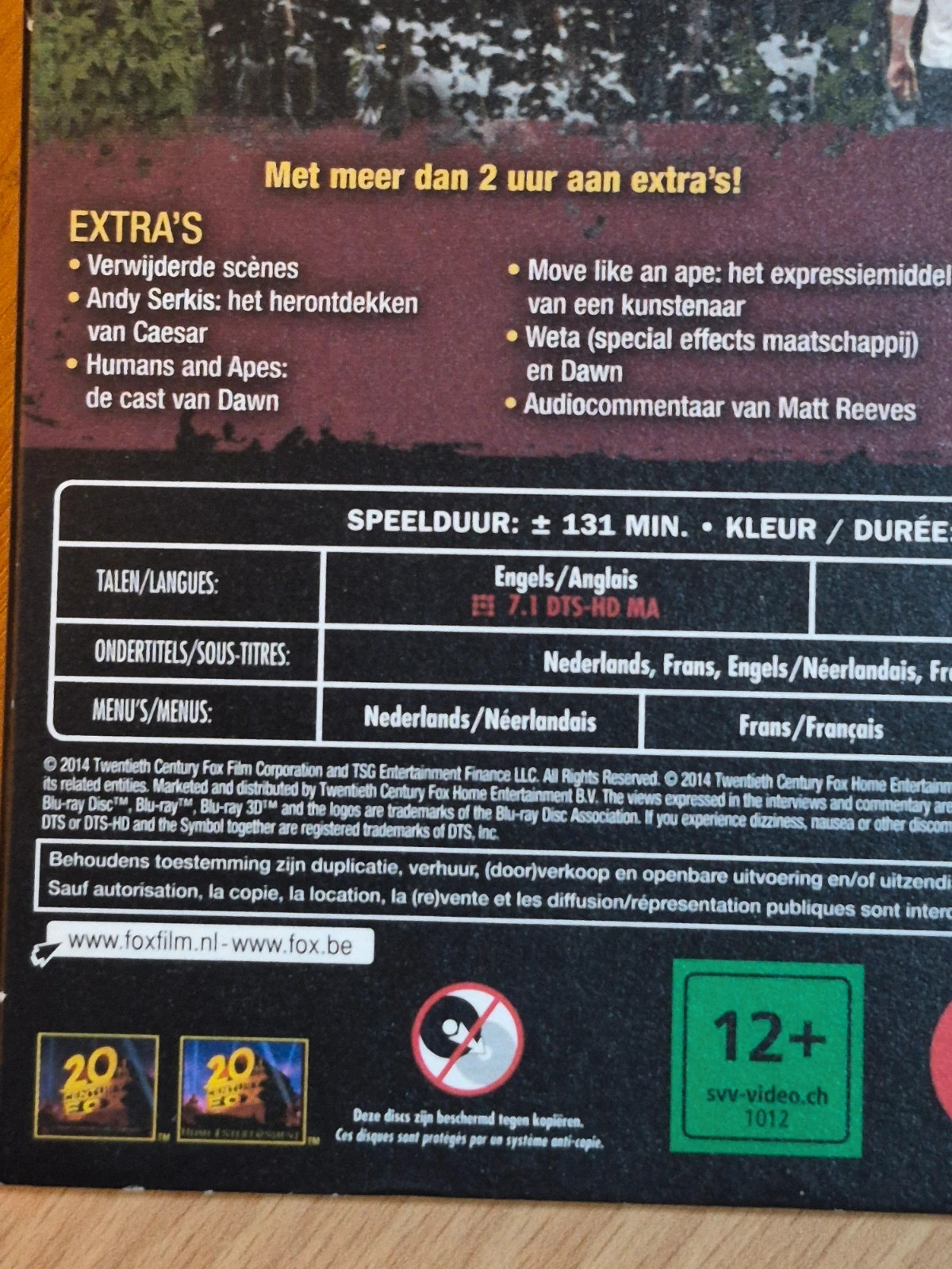 La Planète des Singes : L’Affrontement - Blu-ray 3D + 2D + Fourreau 3