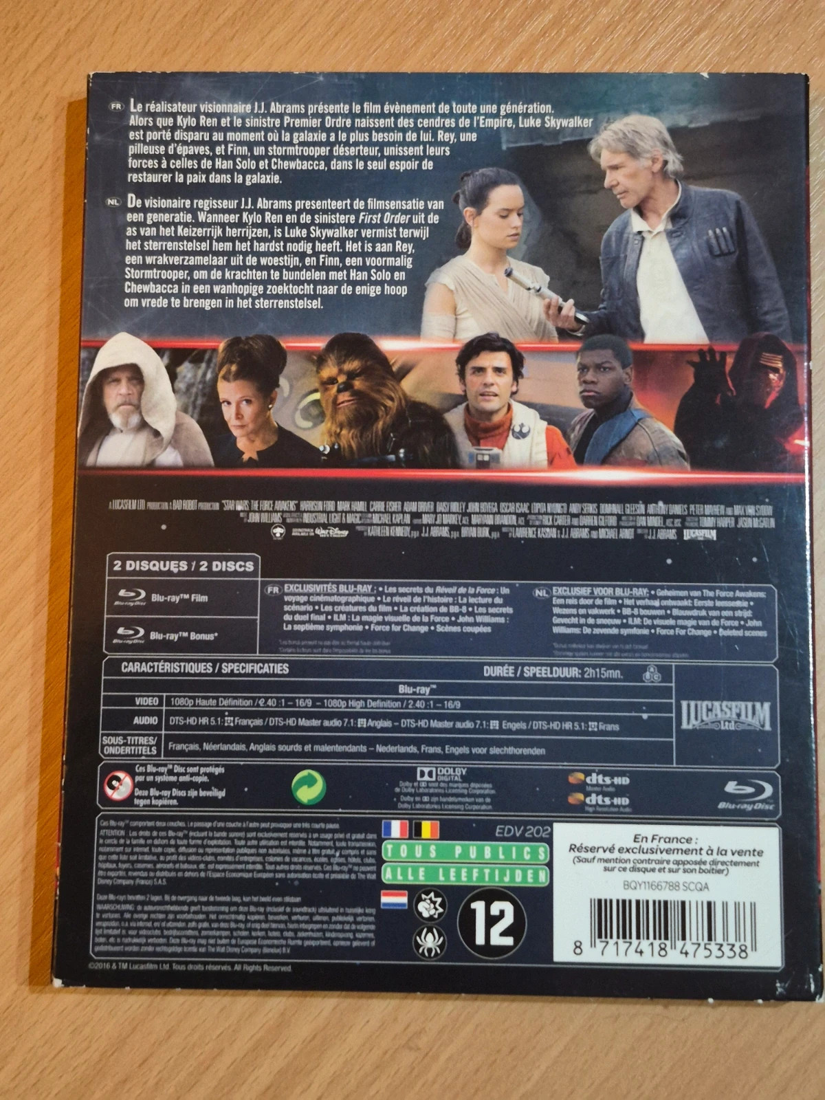Star Wars VII : Le Réveil de la Force - Blu-ray + Fourreau 2