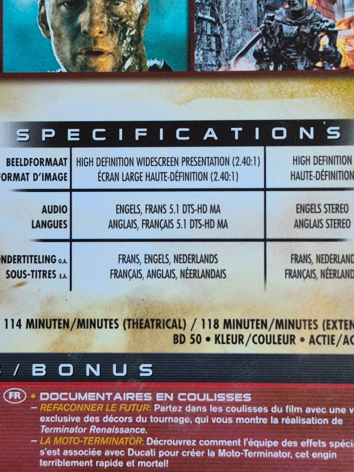 Blu-ray Terminator Renaissance - Director's Cut (TBE) 3