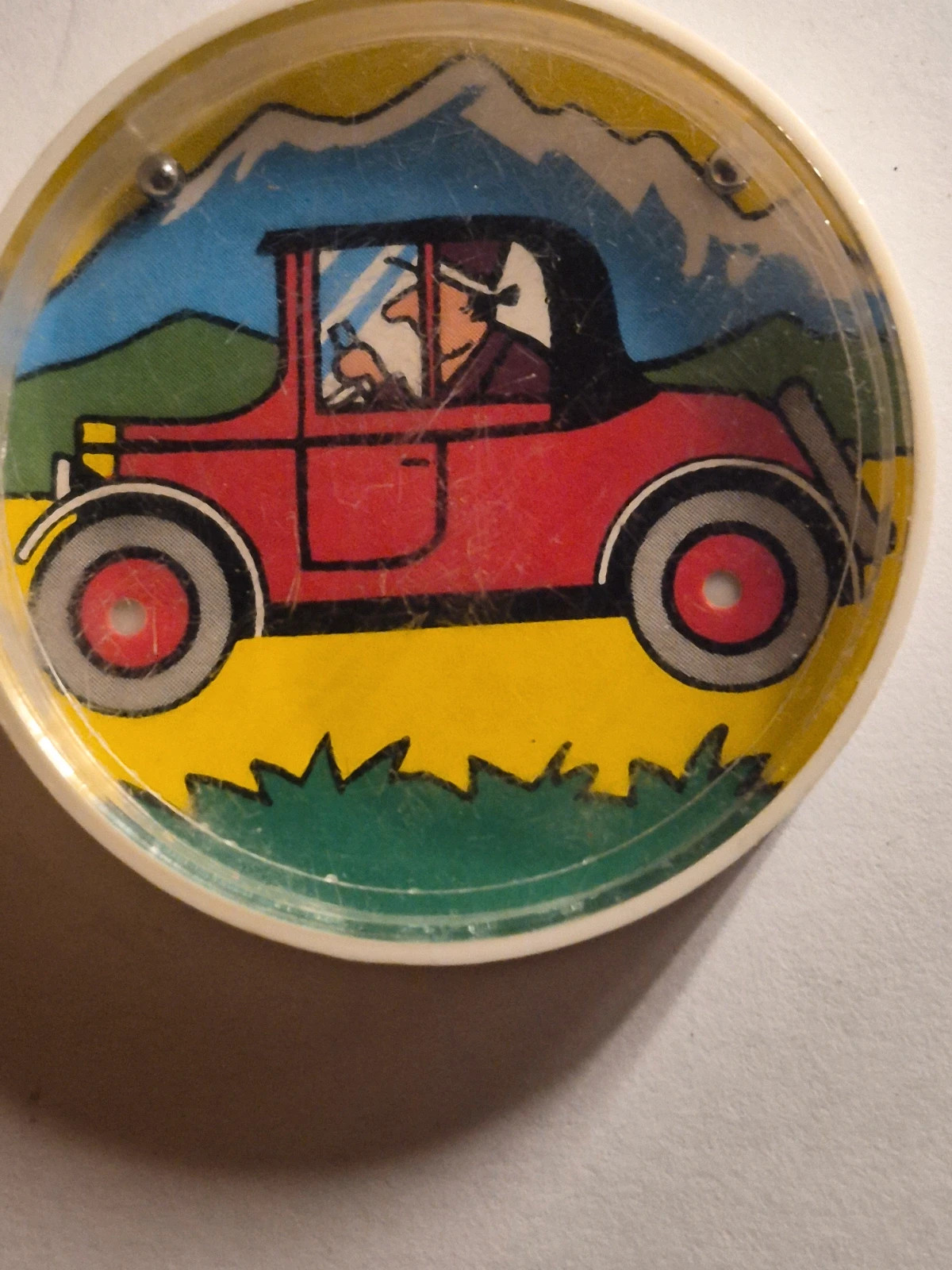 Lot 2 Jeux de Patience Vintage - Puzzle à Bille Rétro (Cirque & Auto) 3