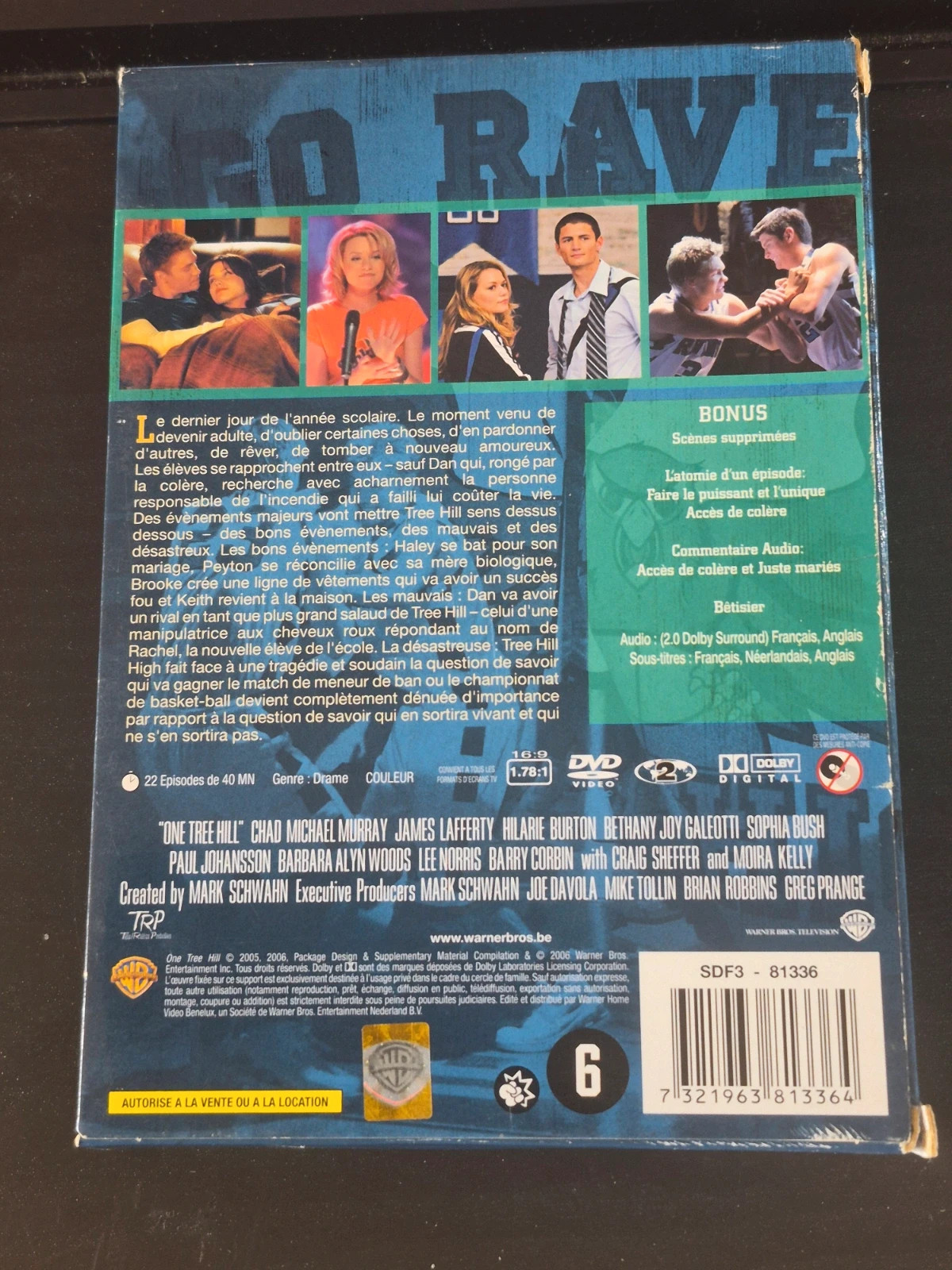 Coffret Dvd Les Frères Scott saison 3 2