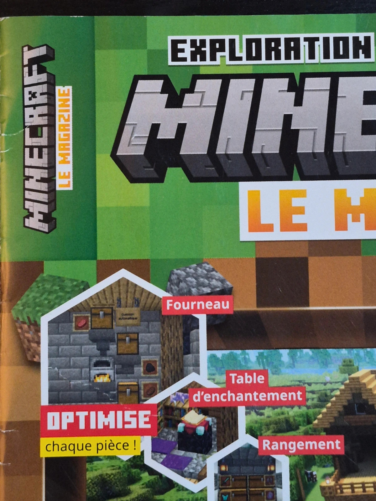 Magazine Minecraft Plus n°4 + 2 Posters (Sans jouet) 2