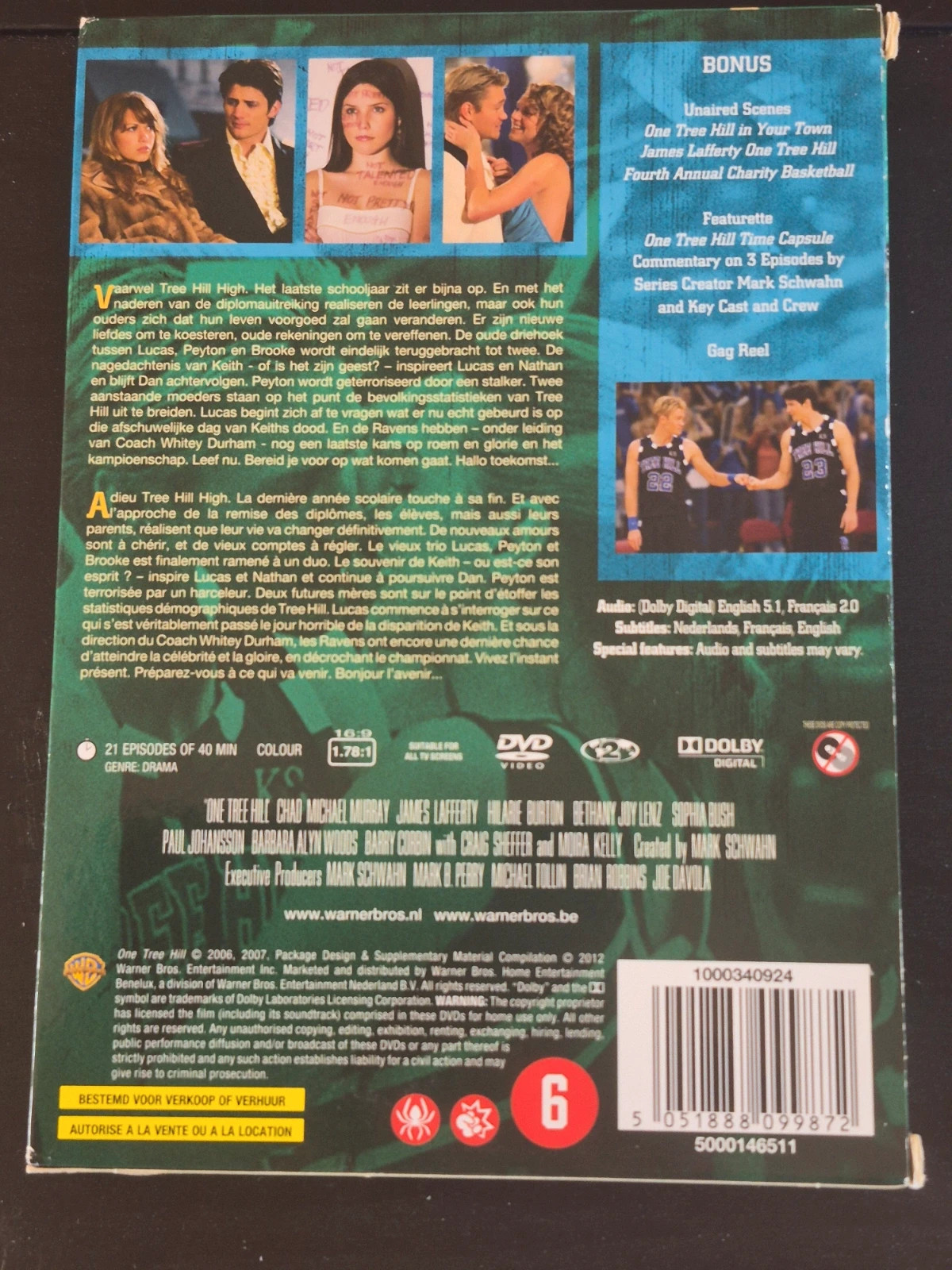 Coffret Dvd Les Frères Scott saison 4 2