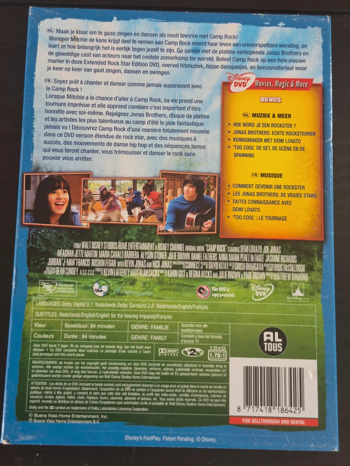 Dvd Disney Camp Rock 2