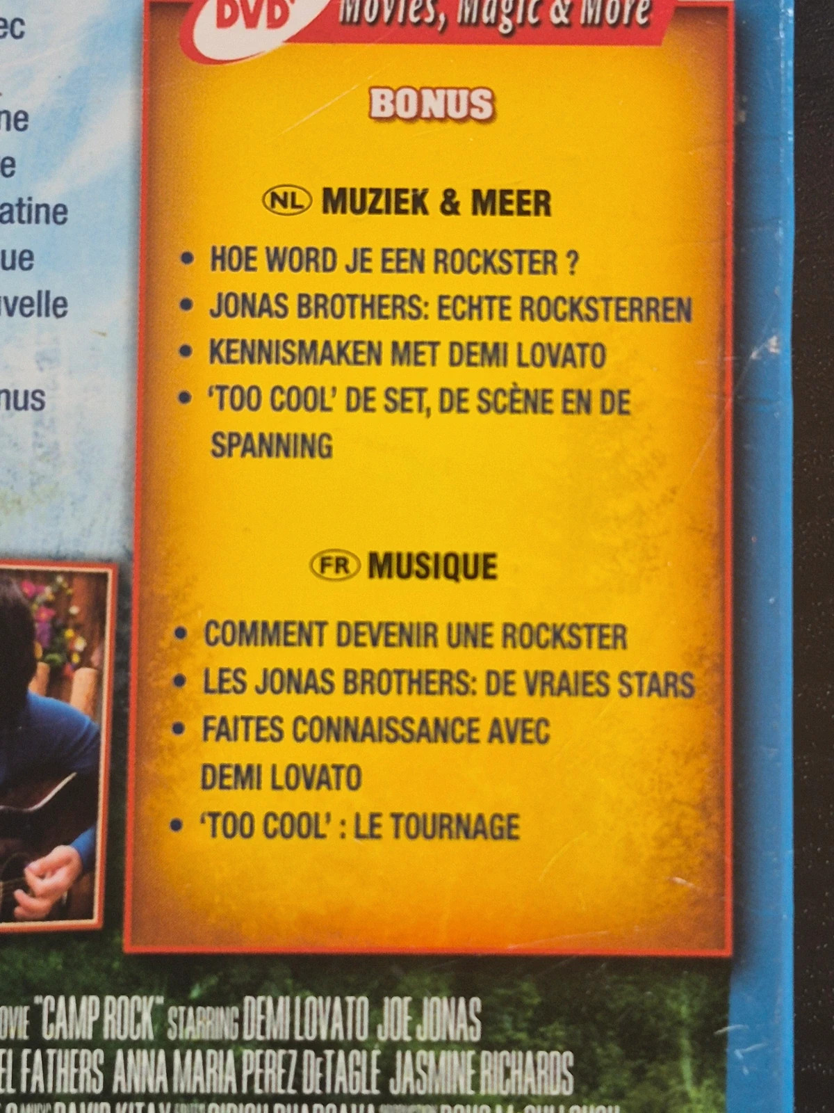 Dvd Disney Camp Rock 3