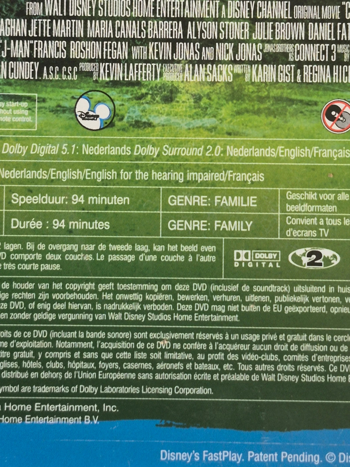 Dvd Disney Camp Rock 4