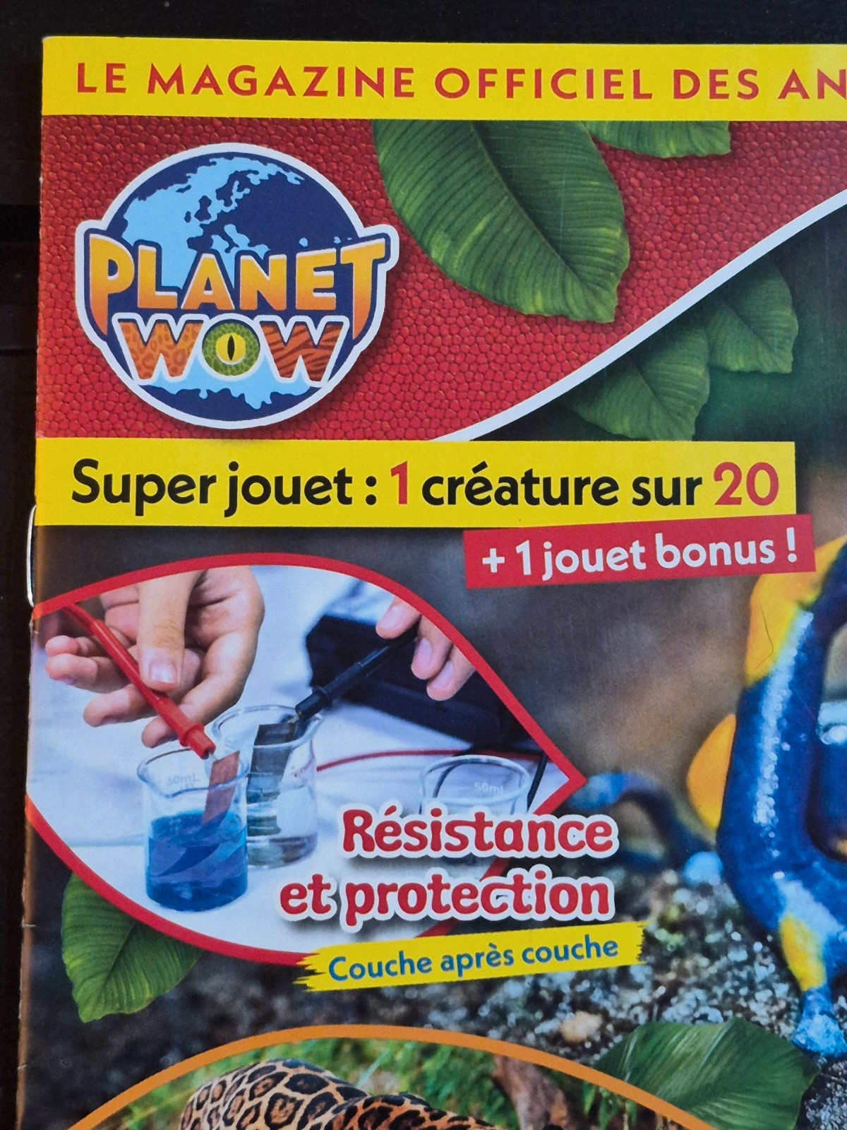 Magazine Planet Wow Toxic Creatures + Poster (Sans Figurine) 2