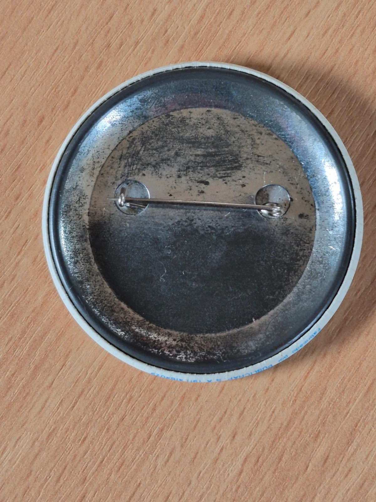 Badge Vintage Europalia 85 - Espagne - Logo Miró (1985) 2