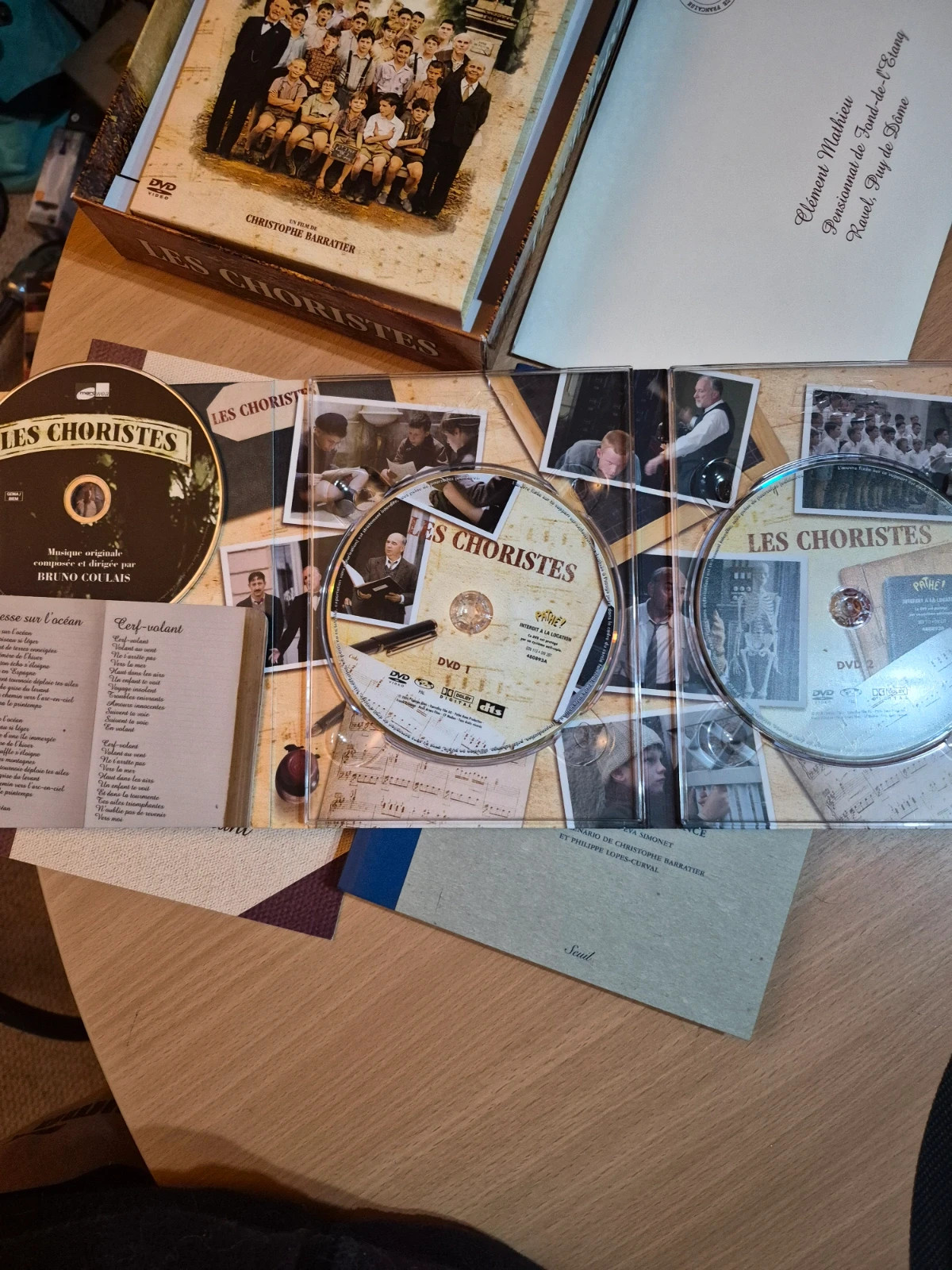Coffret Les Choristes édition prestige complet 4
